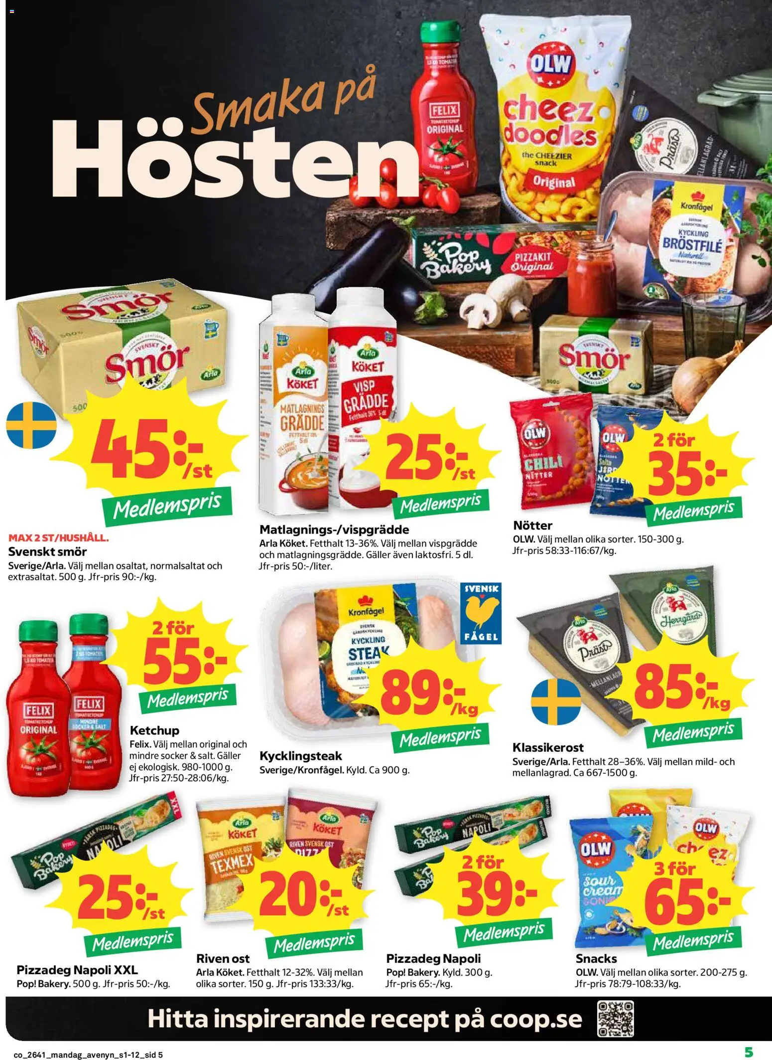 Coop erbjudanden Reklamblad in Sverige