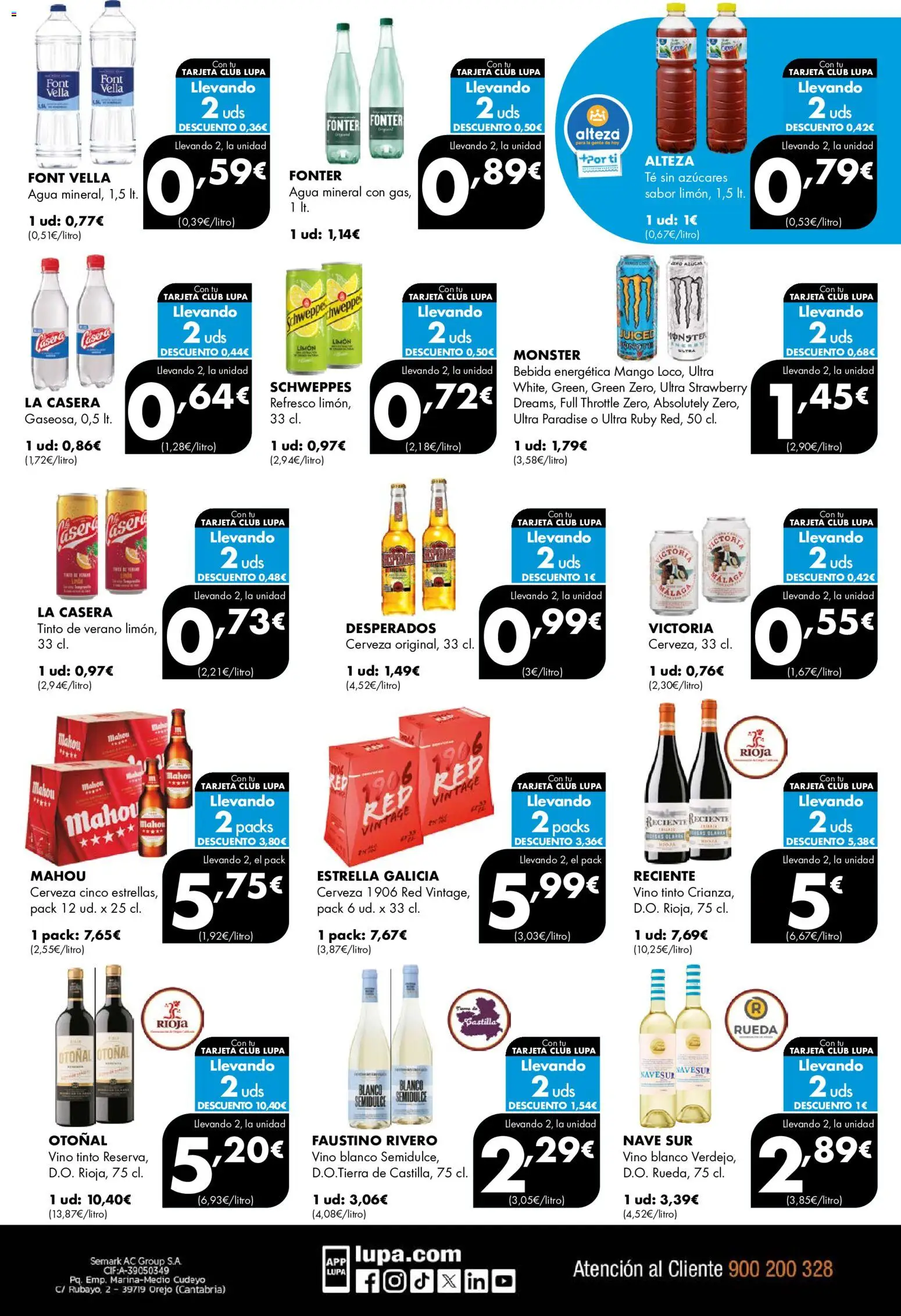 Lupa Supermercados folleto Folleto in España