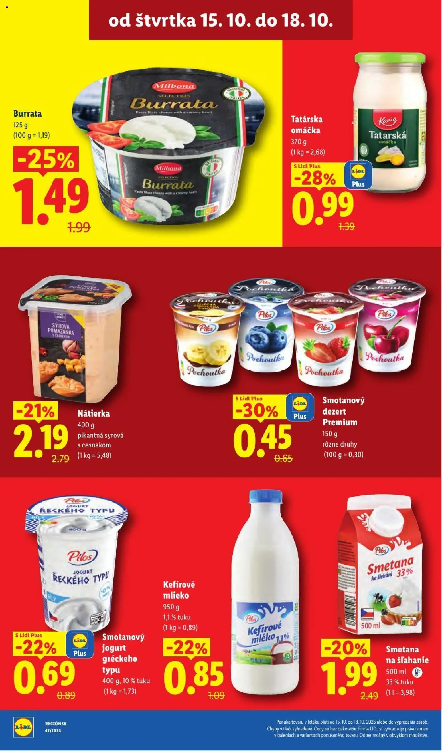 Lidl leták Leták in Slovensko