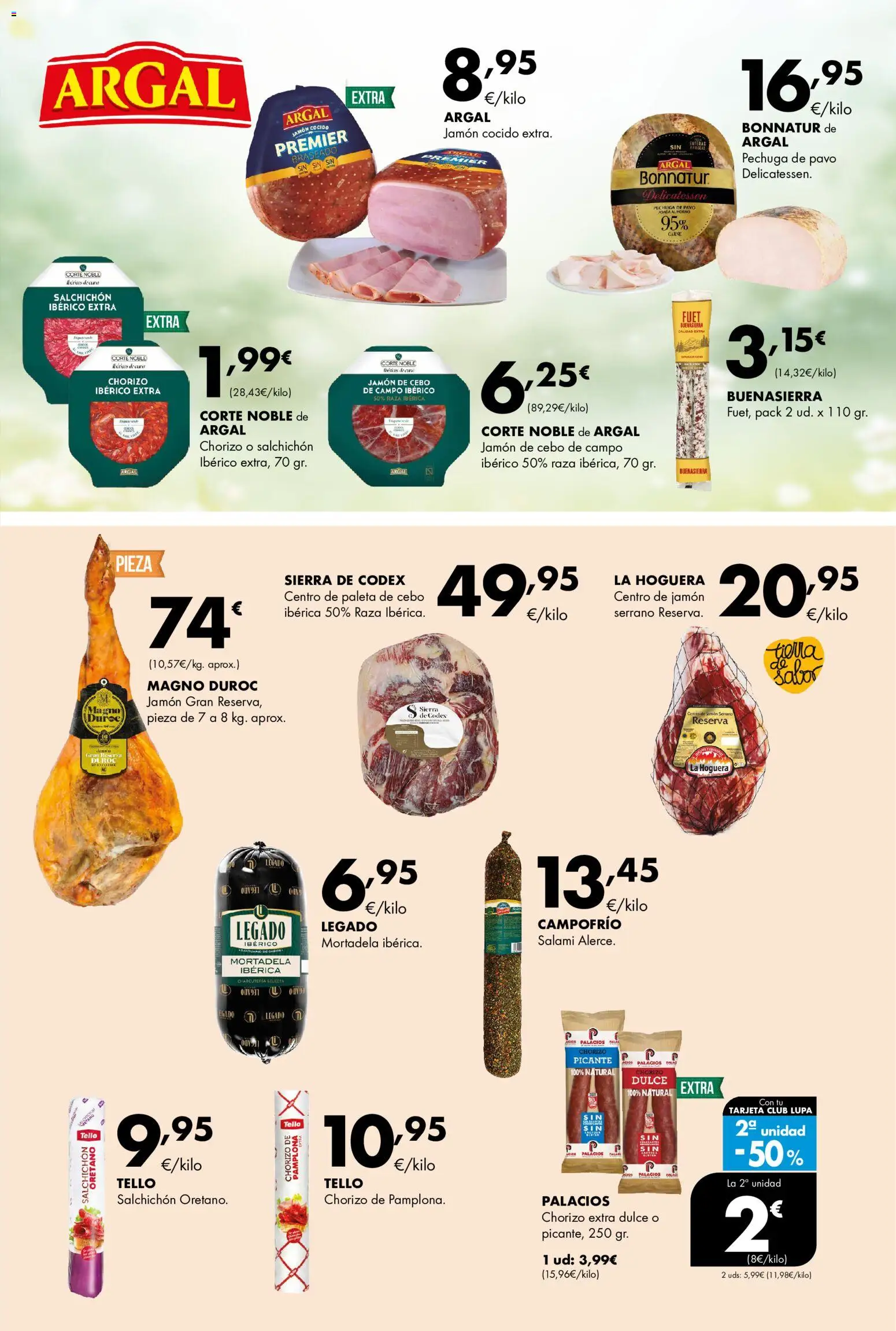 Lupa Supermercados folleto Folleto in España