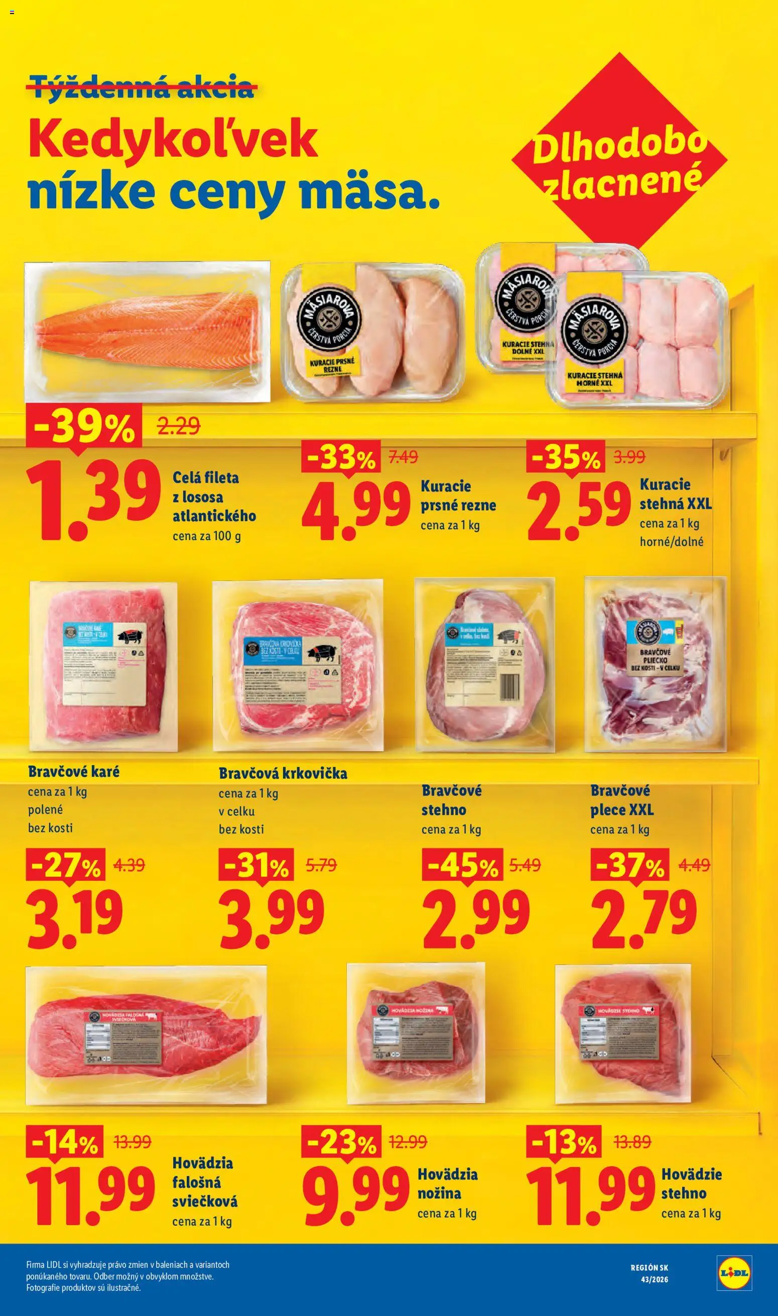 Lidl leták Leták in Slovensko