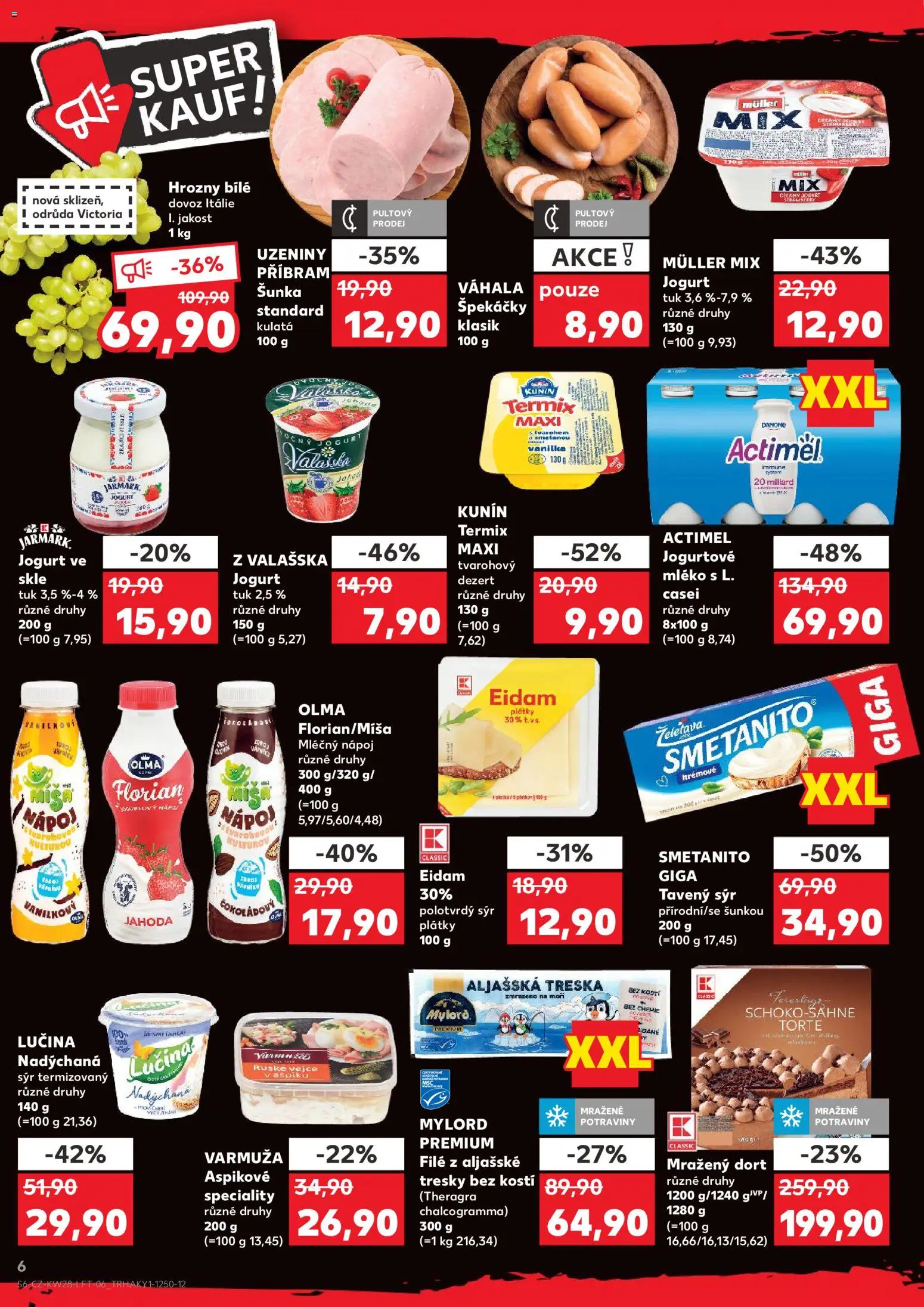 Kaufland leták od 08.07.2026 💥 Nenechte si ujít TOP nabídky! ⭐ | Česko