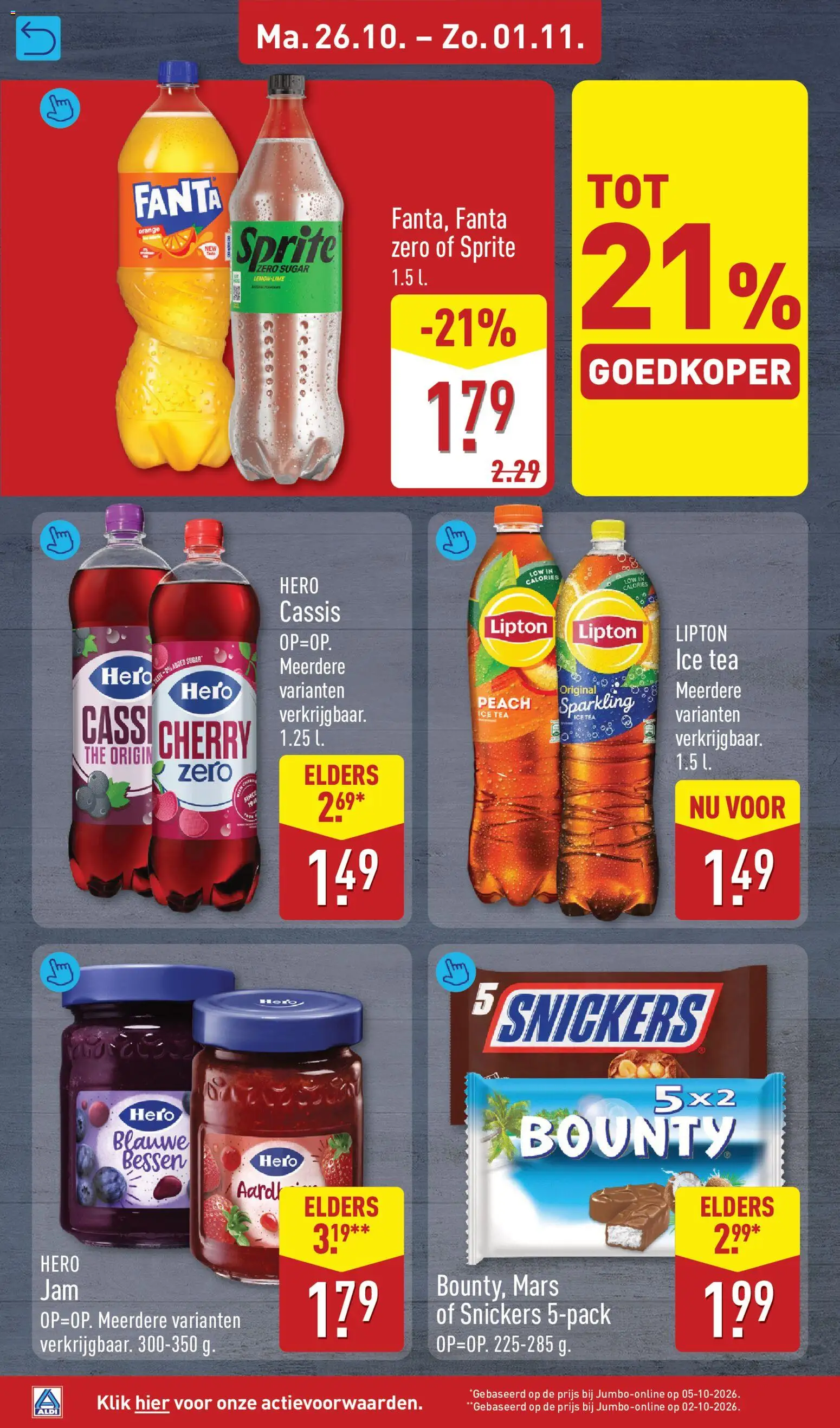 Aldi folder Folder in Nederland