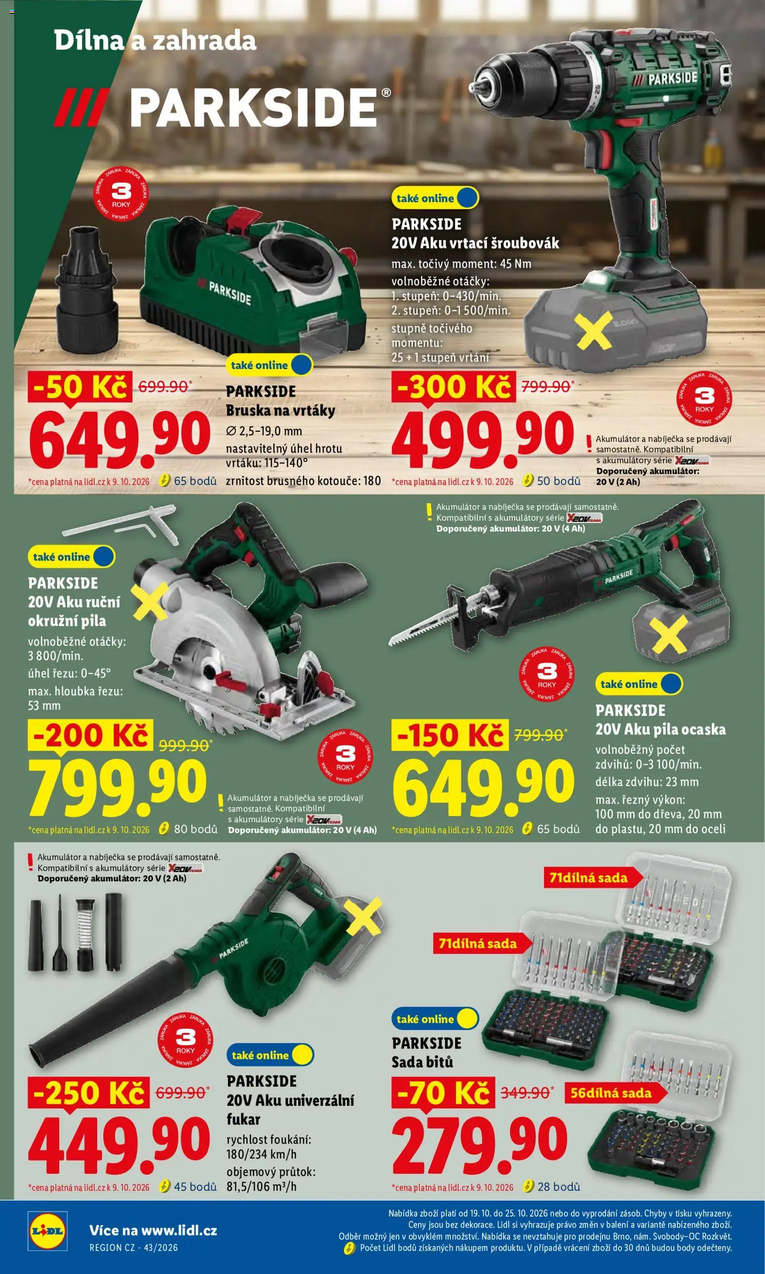 Lidl leták Leták in Česko