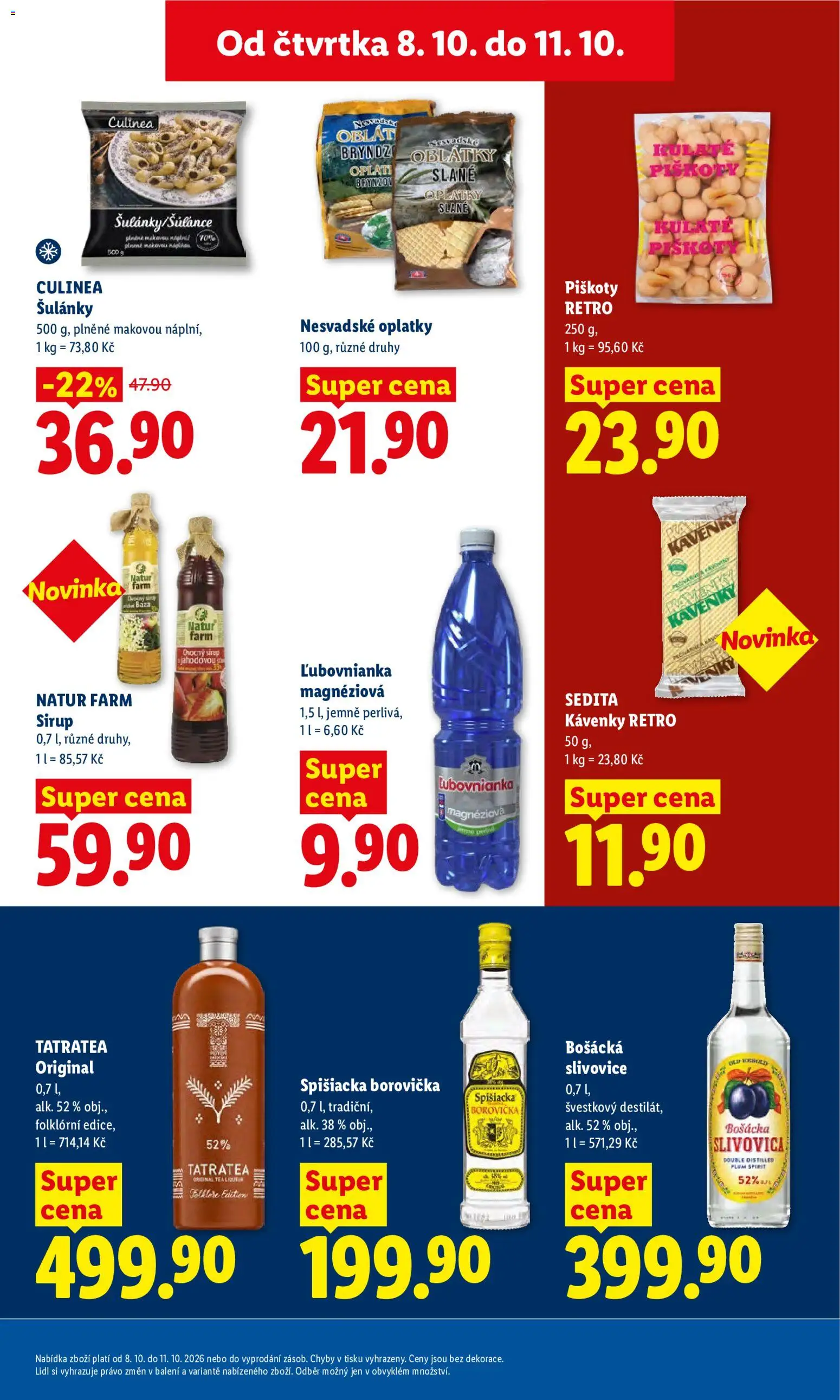 Lidl leták Leták in Česko