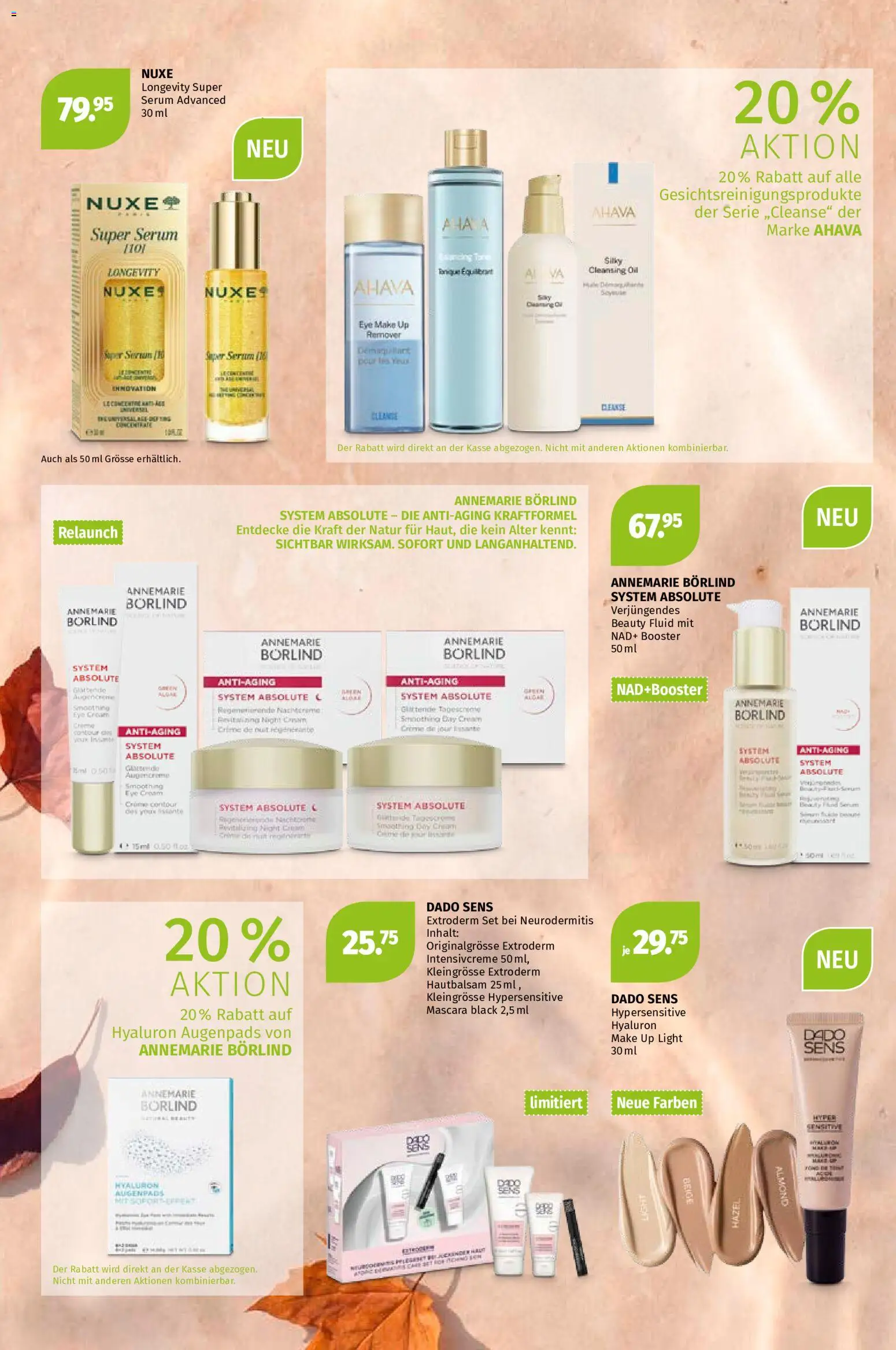 Müller aktionen Beauty-Highlights Prospekt in Schweiz