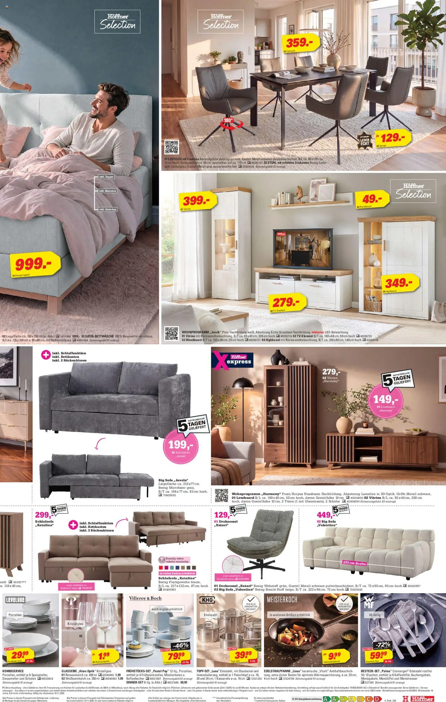 Höffner Black Friday Prospekt in Deutschland