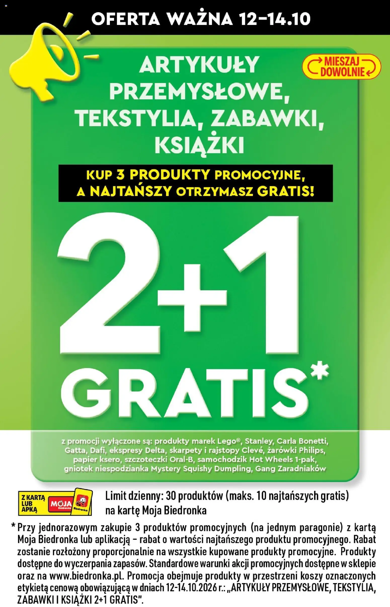 Biedronka gazetka od poniedziałku Gazetka in Polska
