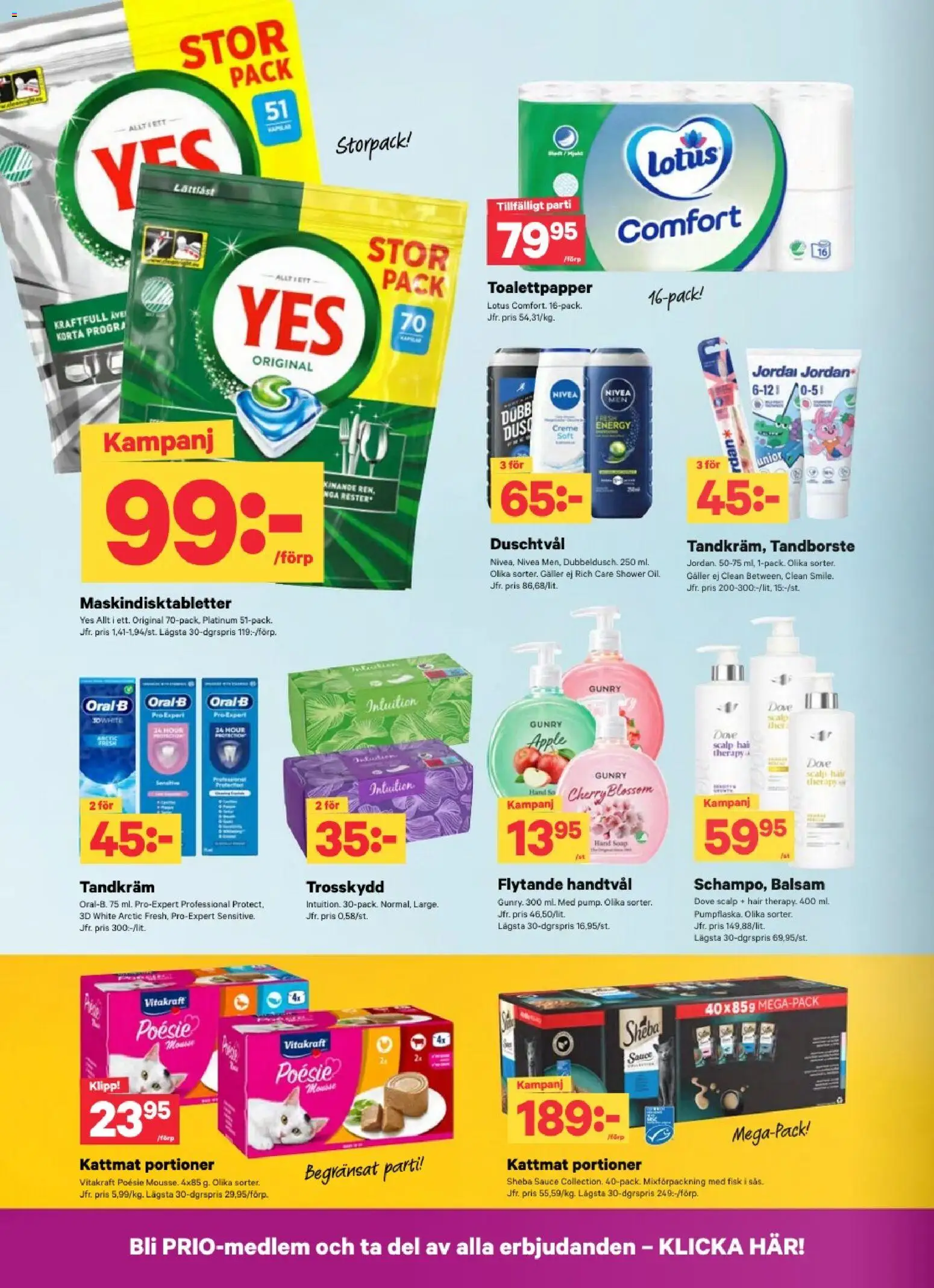 City Gross erbjudanden Reklamblad in Sverige