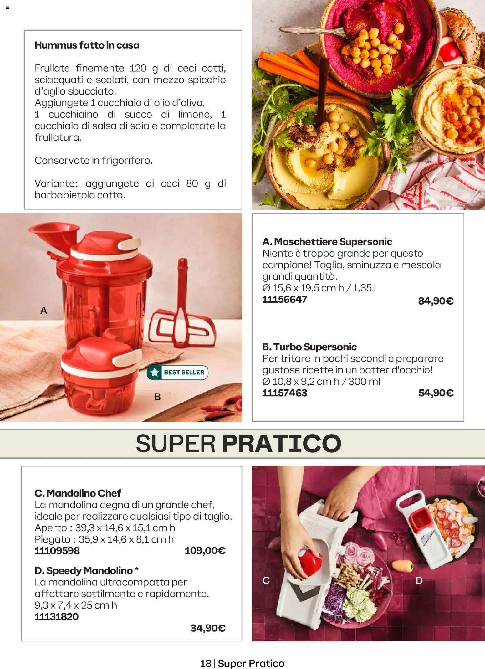 Tupperware volantino Volantino in Italy
