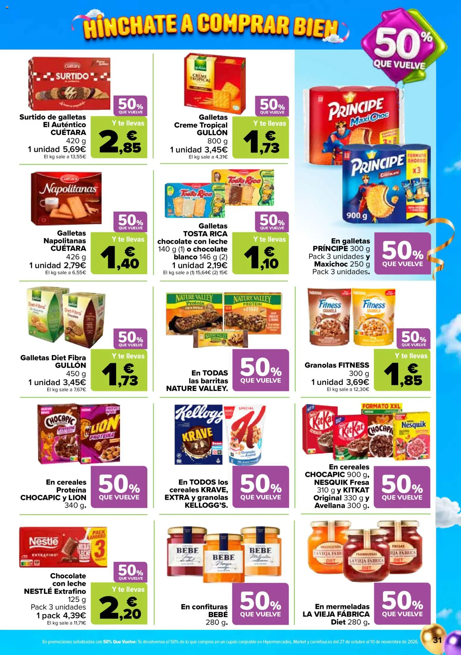 Carrefour folleto Folleto in España