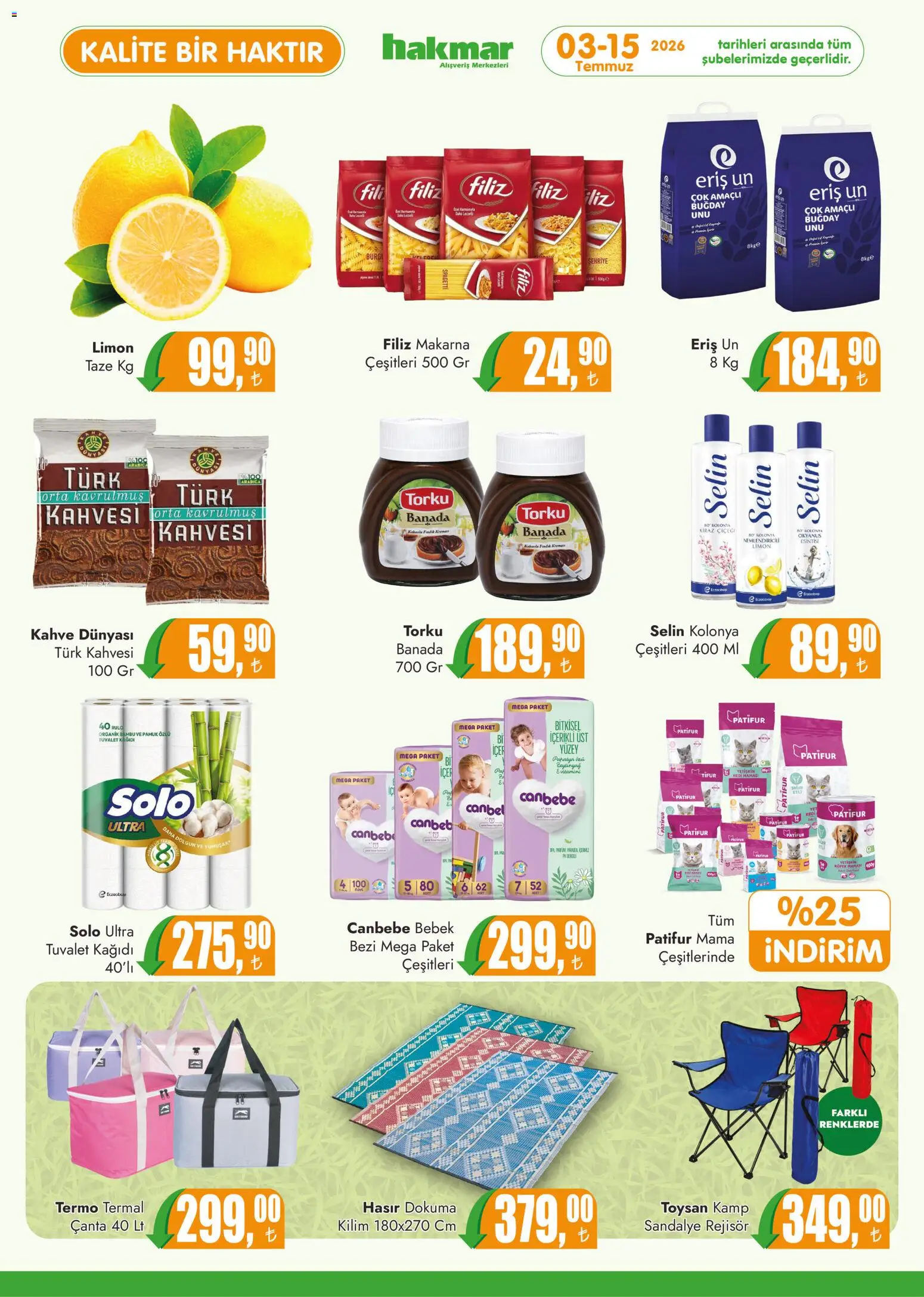 🛍️ Hakmar Katalog, 03 Temmuz 2026 itibariyle » Özel fırsatları keşfedin ve bugün tasarruf edin! 💰 | Türkiye