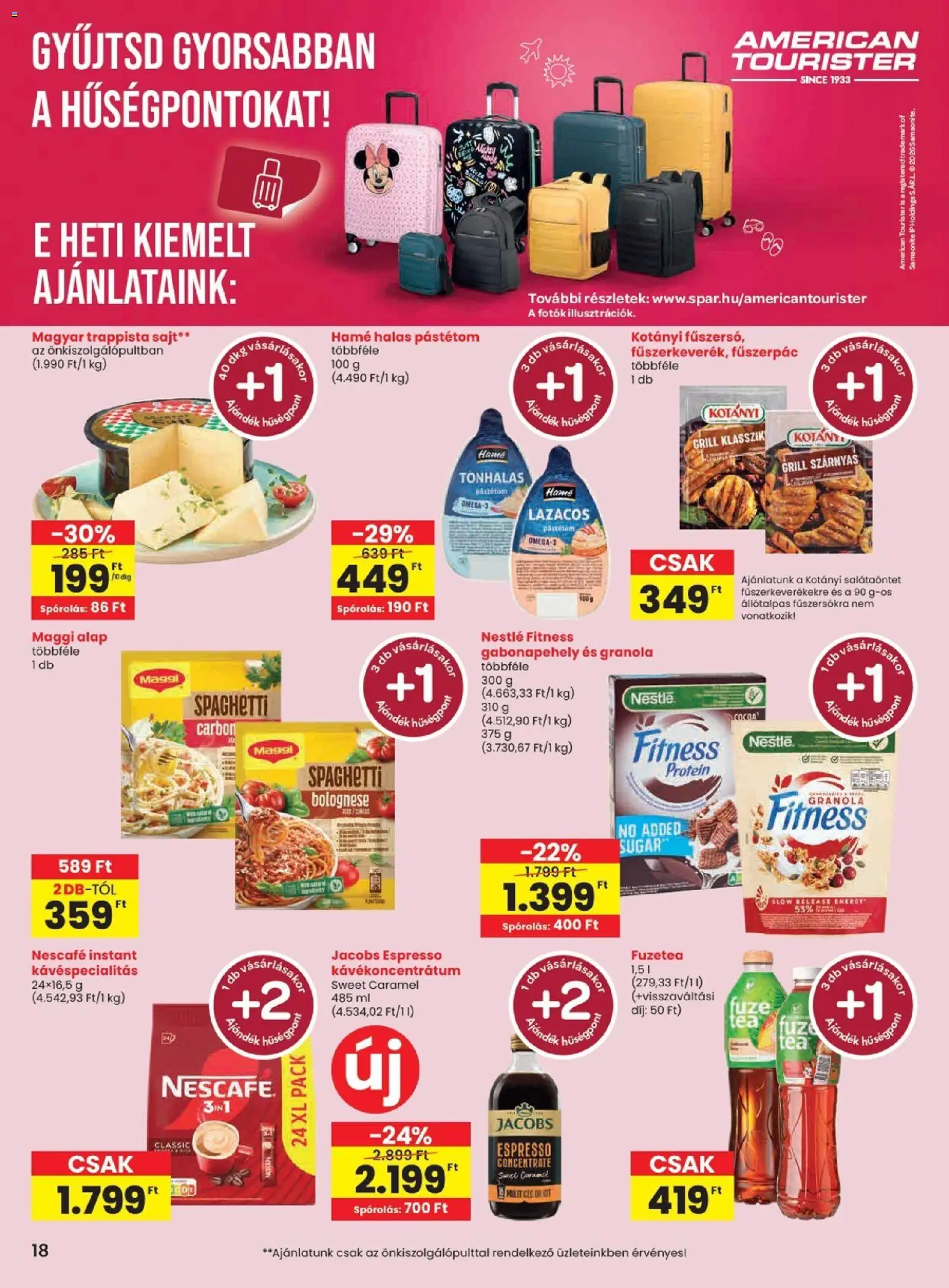 Spar akciós újság ✨ 2026.07.09.-tól/től⏳ | Magyarország