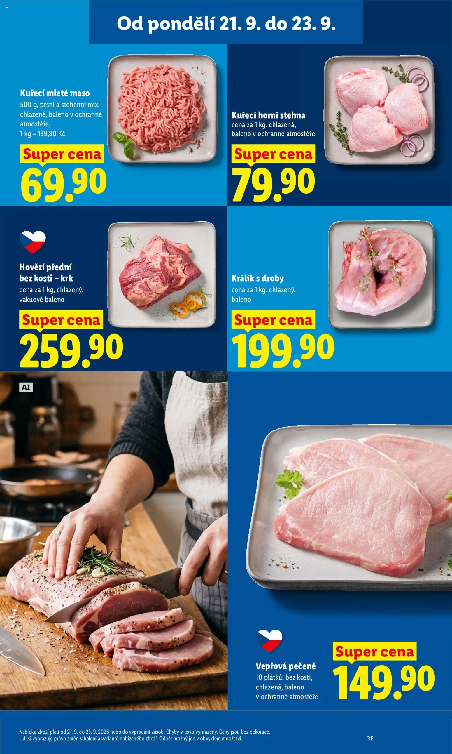 Lidl leták Leták in Česko