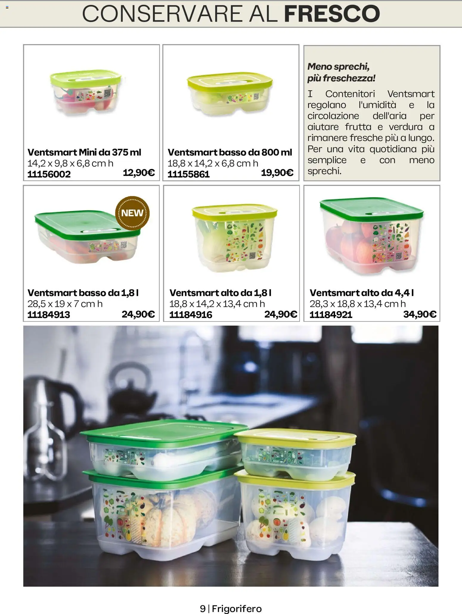 Tupperware volantino Volantino in Italy