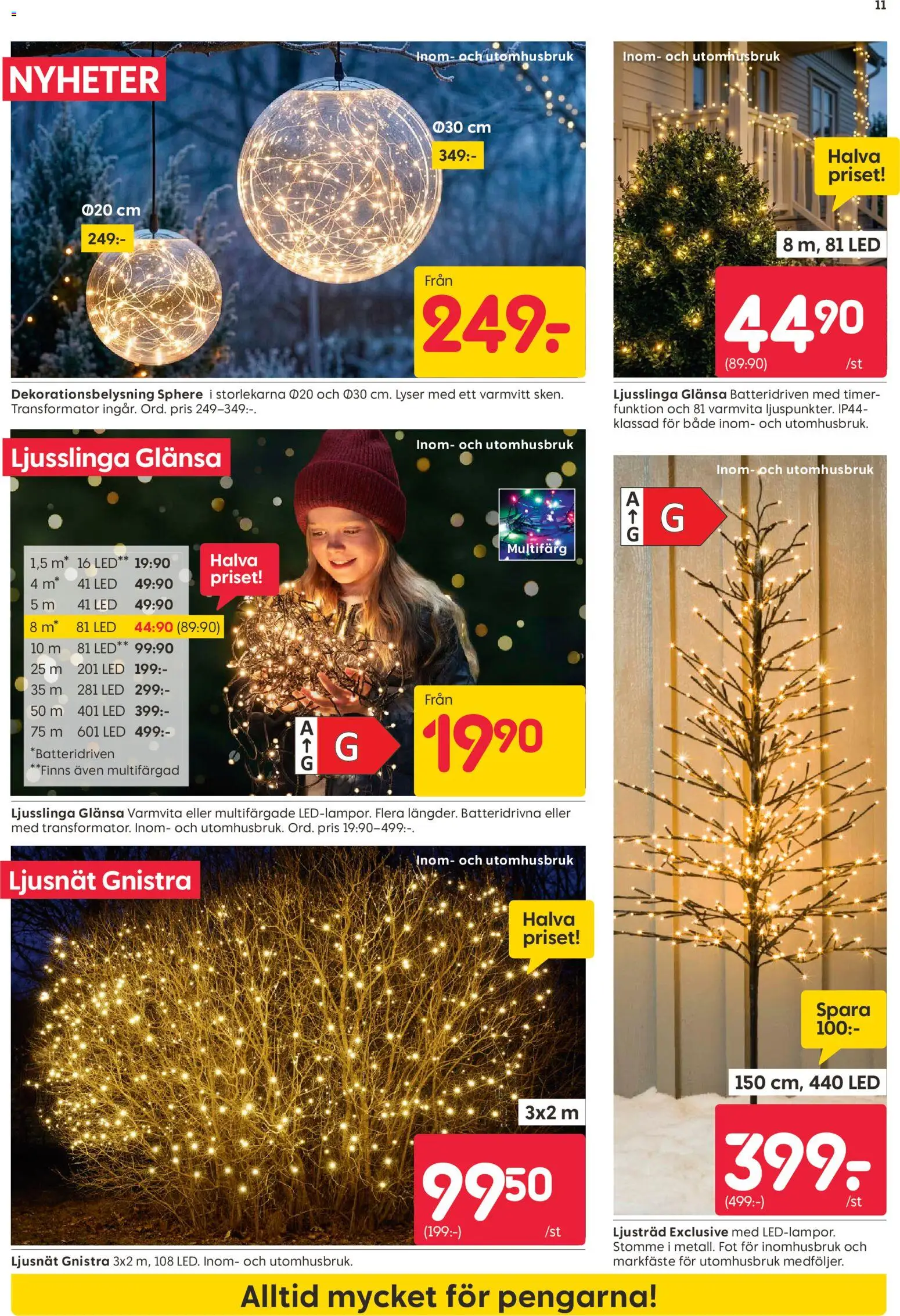 Rusta erbjudanden Reklamblad in Sverige