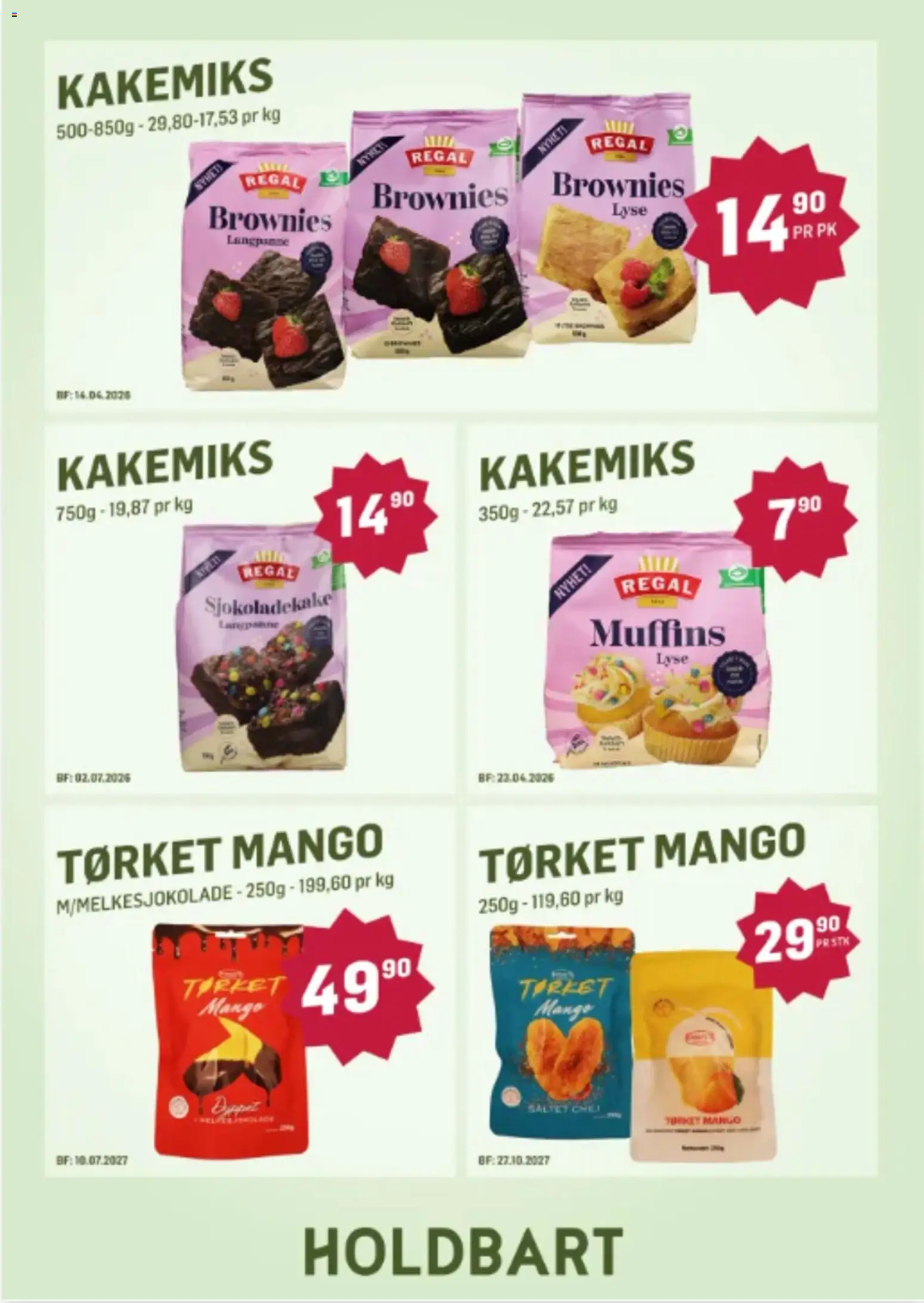 Holdbart kundeavis Kundeavis in Norge