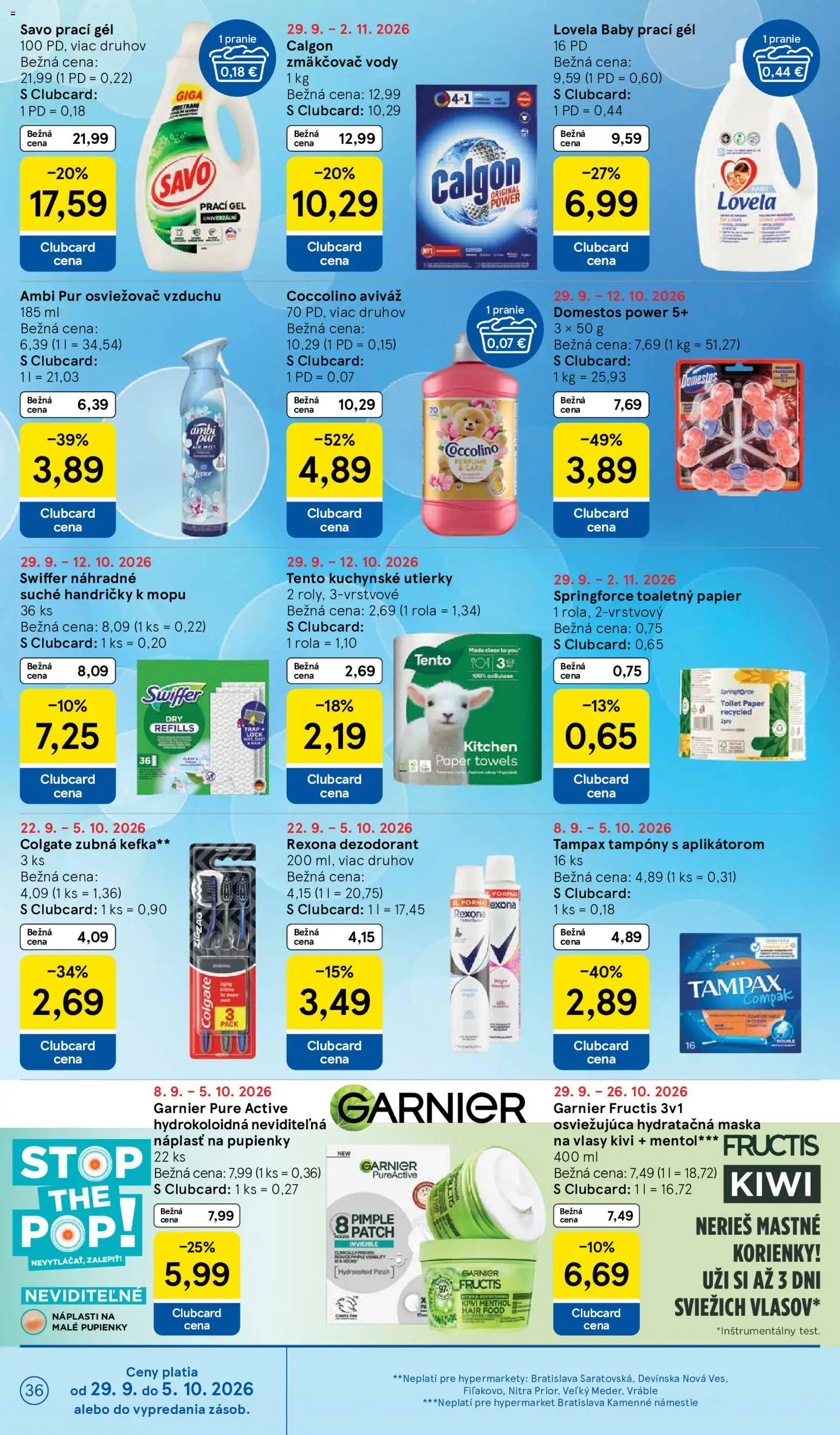 Tesco Hypermarket - leták Leták in Slovensko
