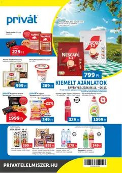 PRIVÁT PRIVÁT akciós újság