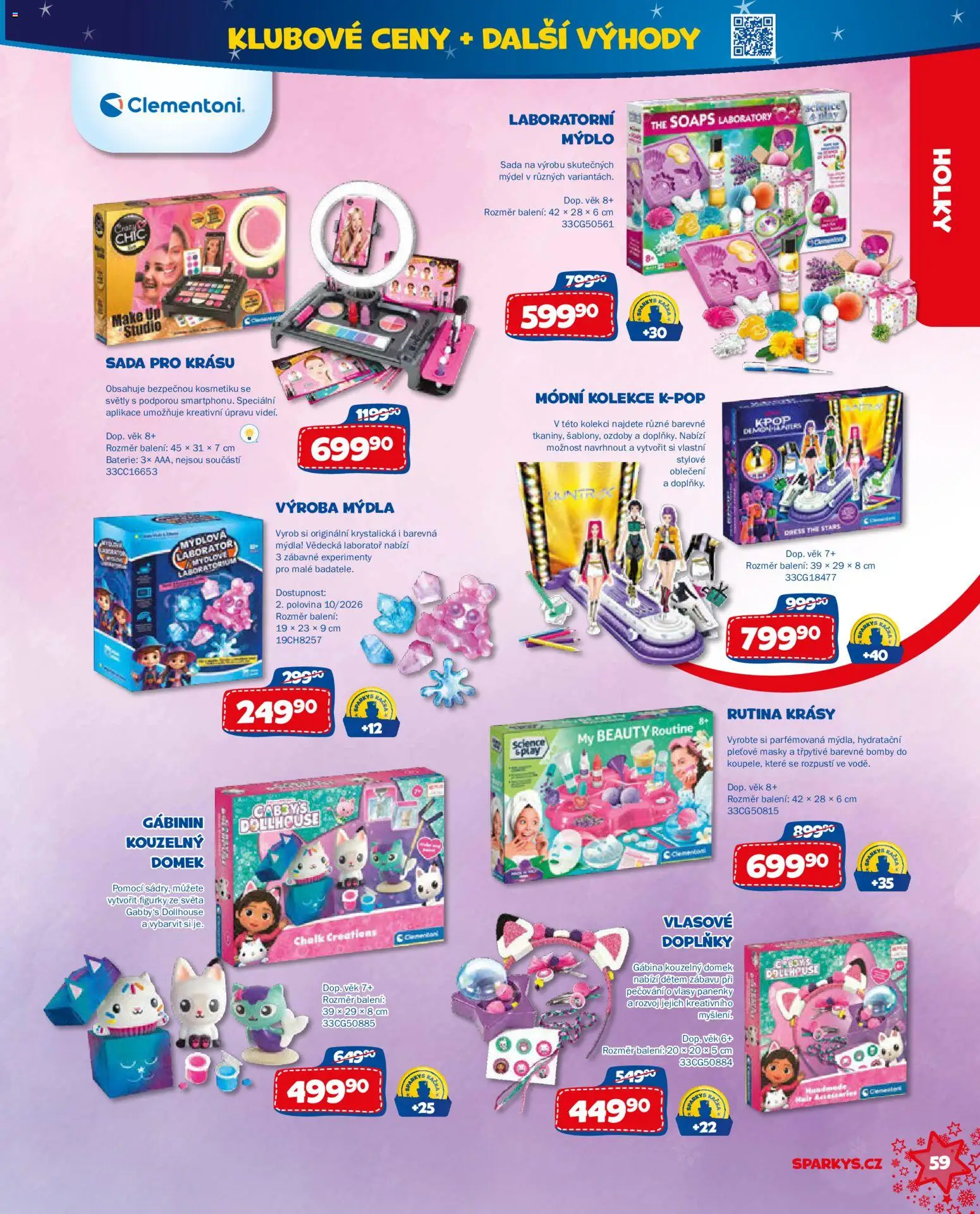 Sparkys katalog Vánoce 2026 Leták in Česko