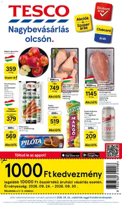 Tesco Tesco aktuális akciós újság