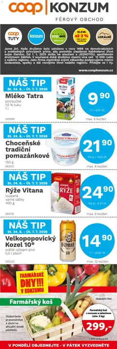Konzum Konzum leták