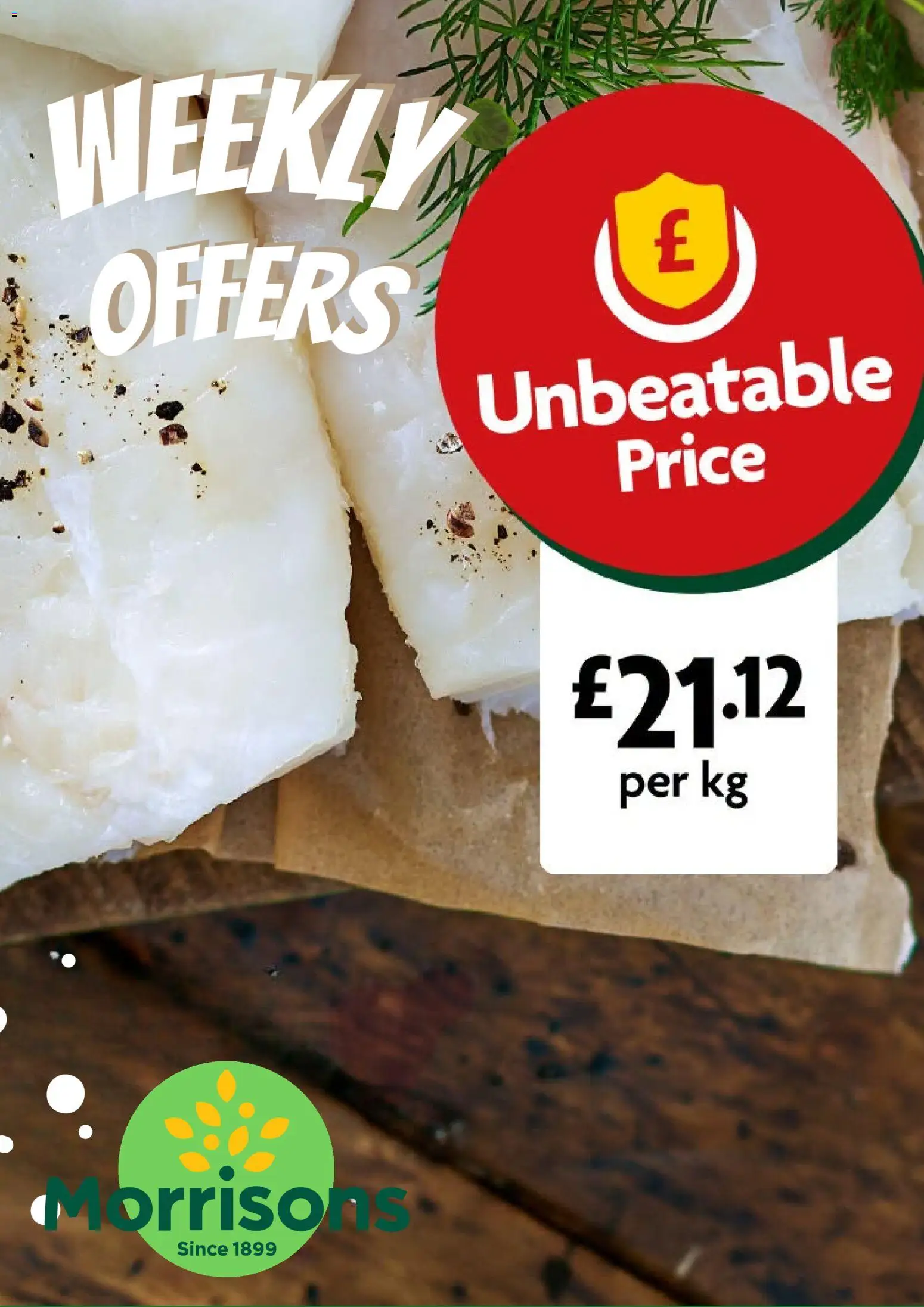 Weekly offers Morrisons Leaflet in United Kingdom