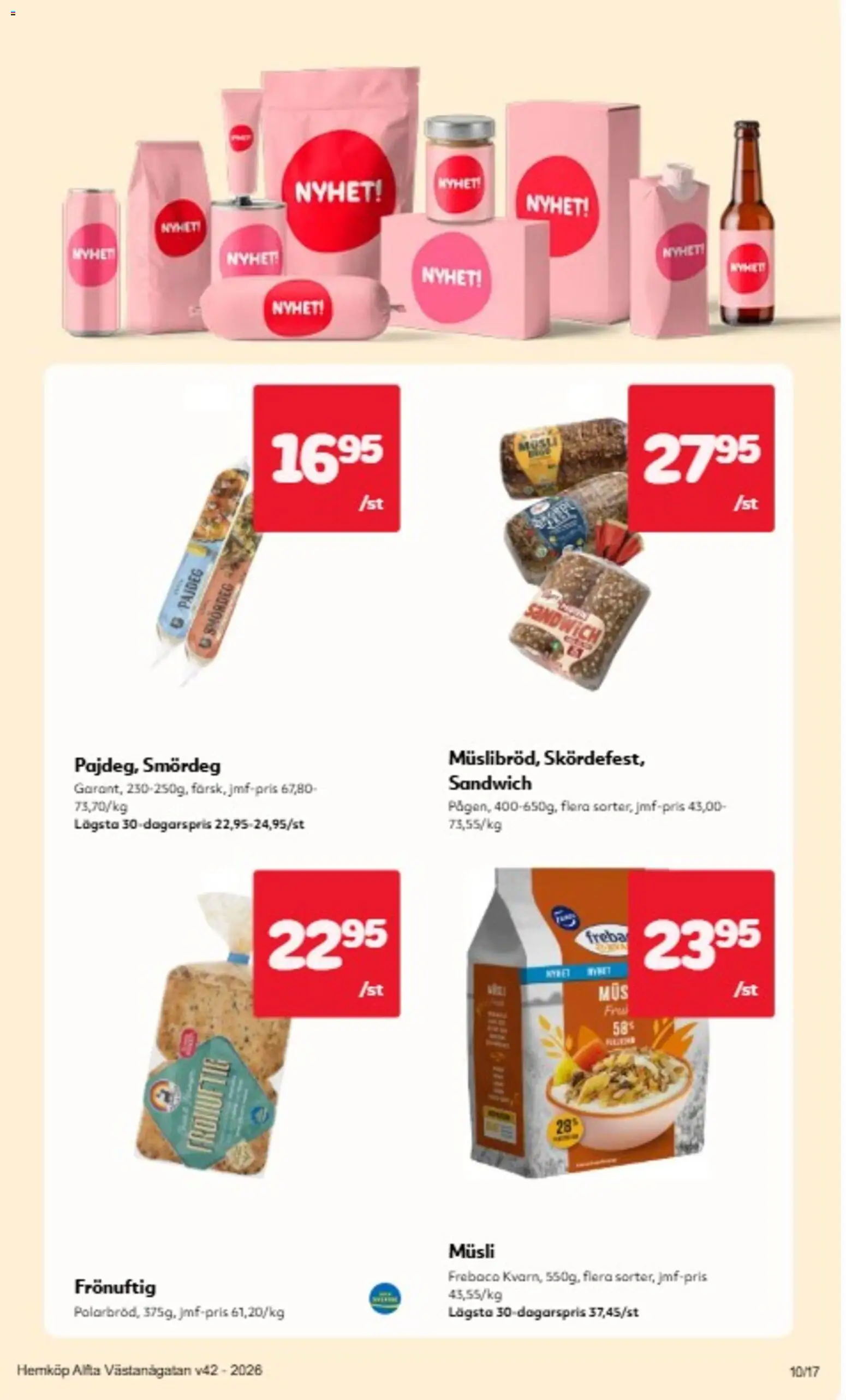 Hemköp erbjudanden Reklamblad in Sverige