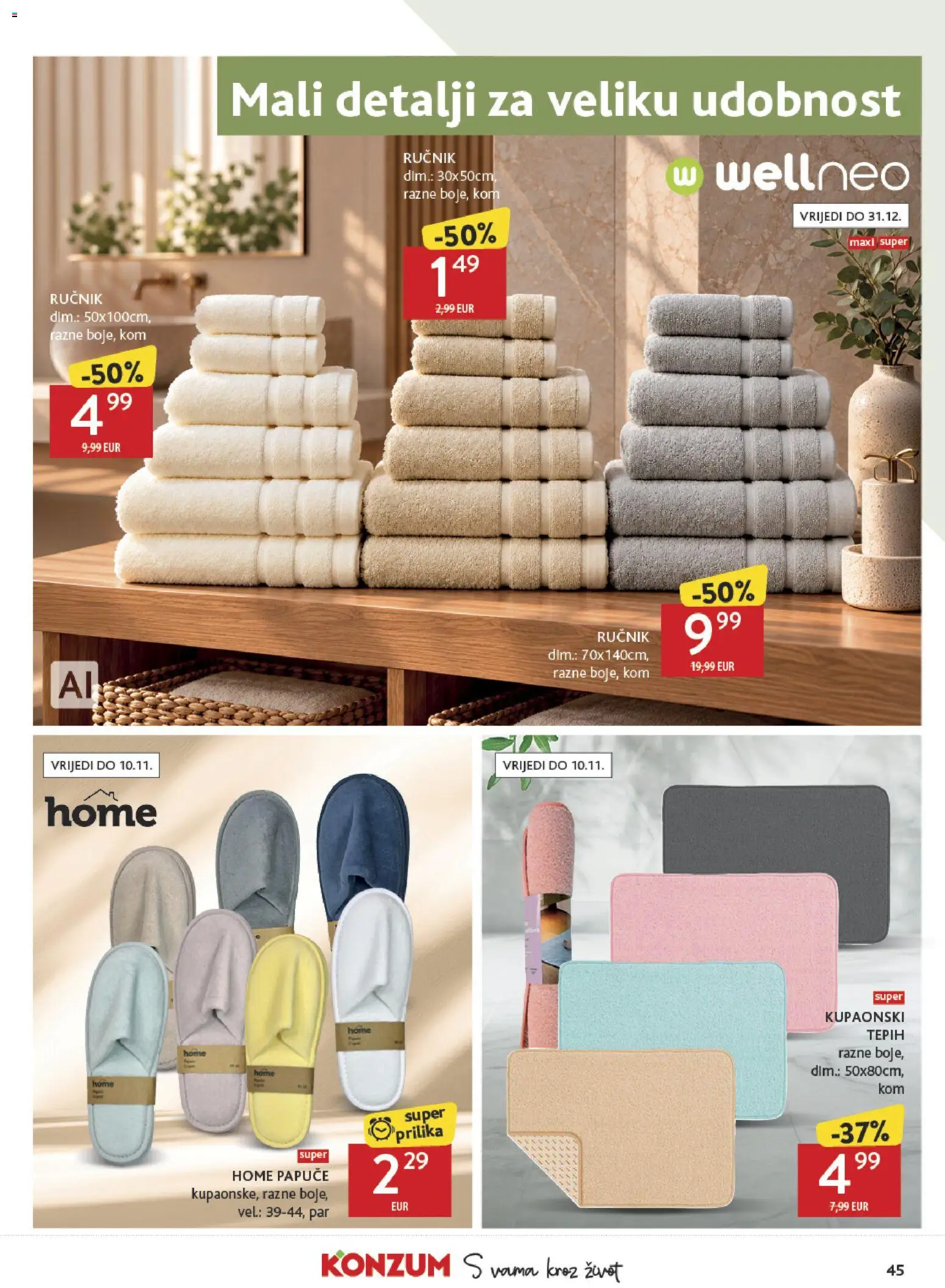 Konzum HR akciós újság Akciós újság in Magyarország