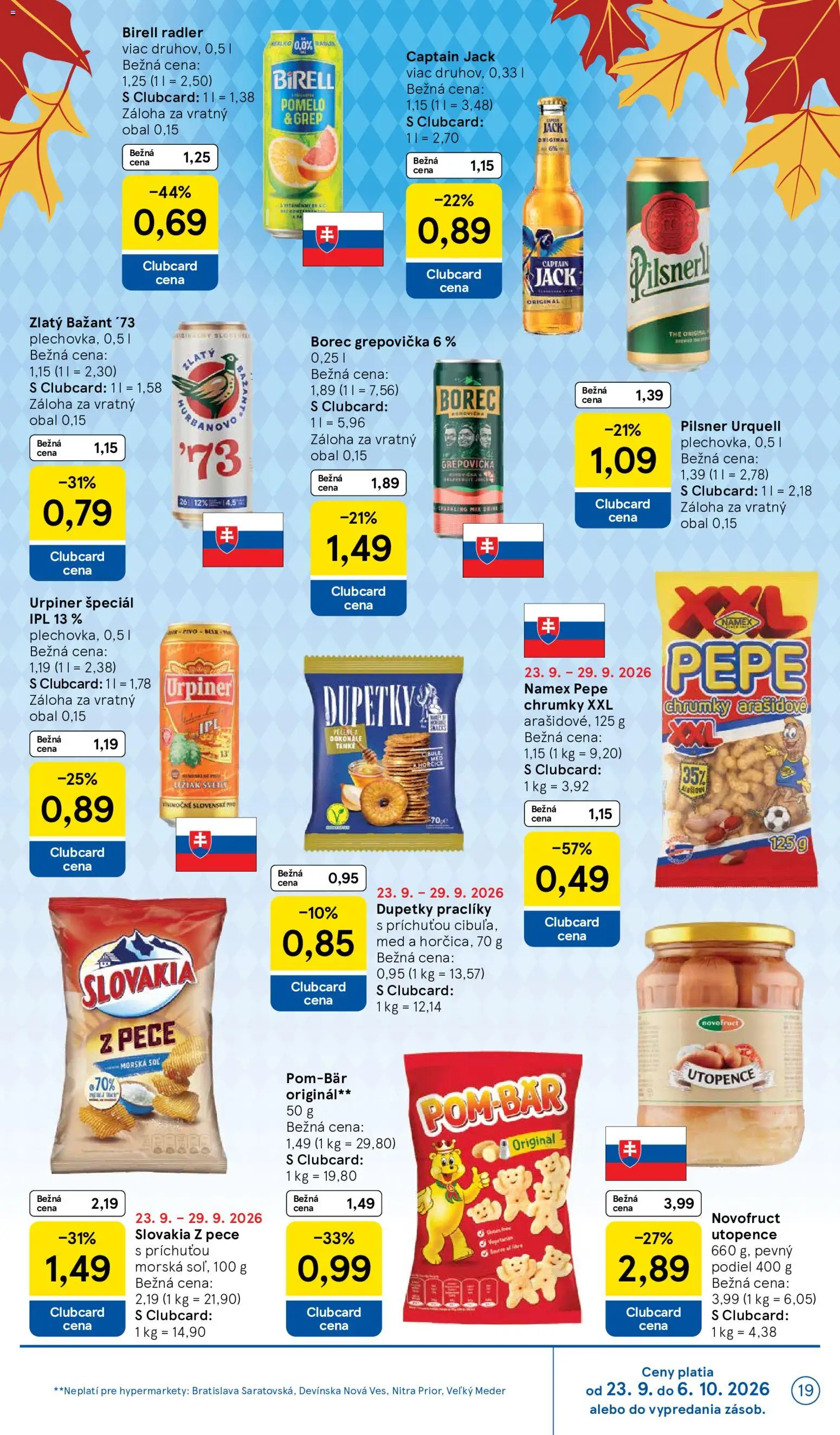 Tesco Hypermarket - leták Leták in Slovensko