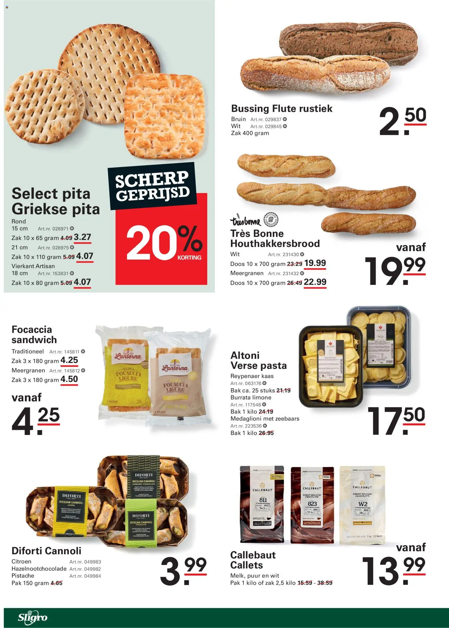 Sligro folder Folder in Nederland
