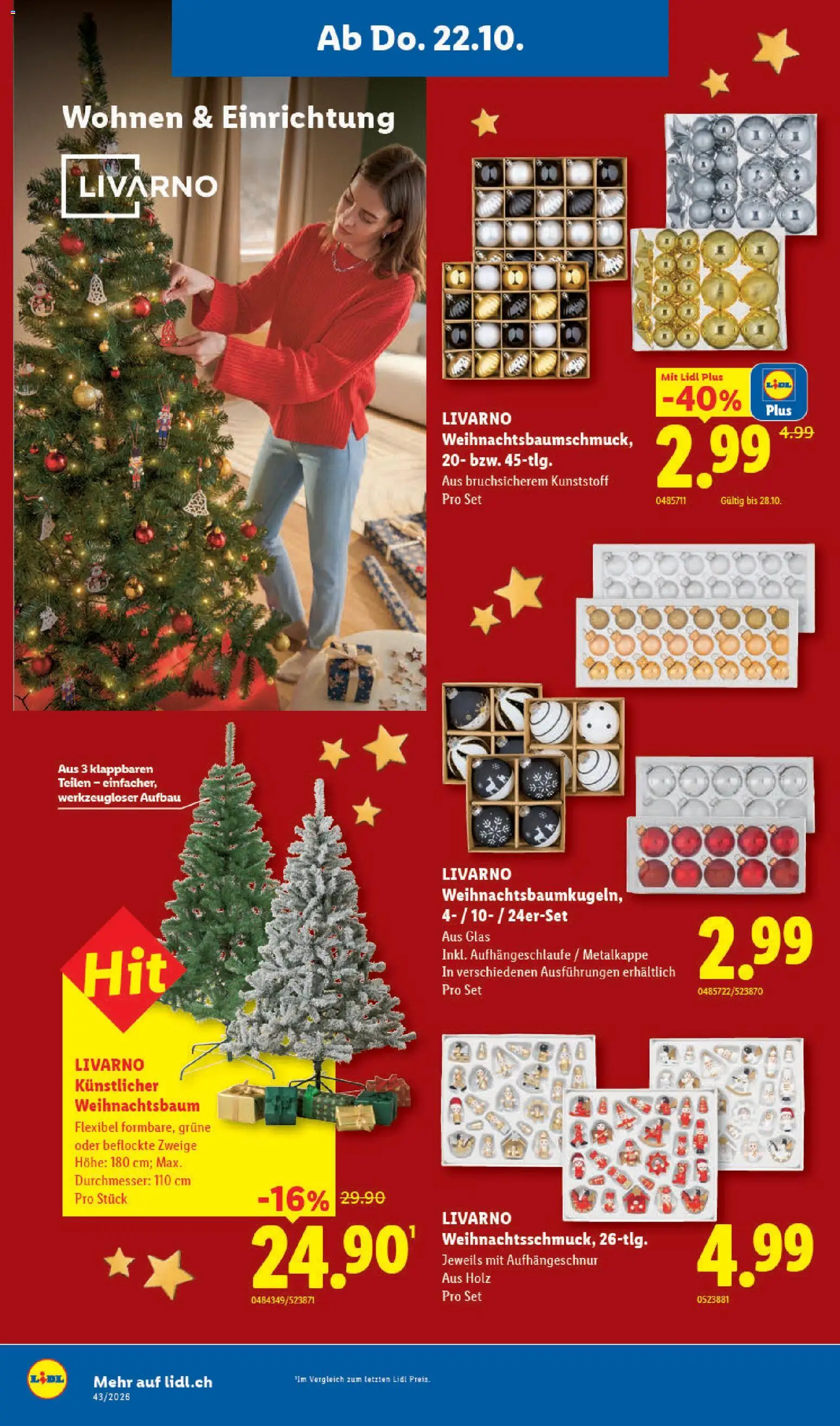 Lidl aktionen Prospekt in Schweiz
