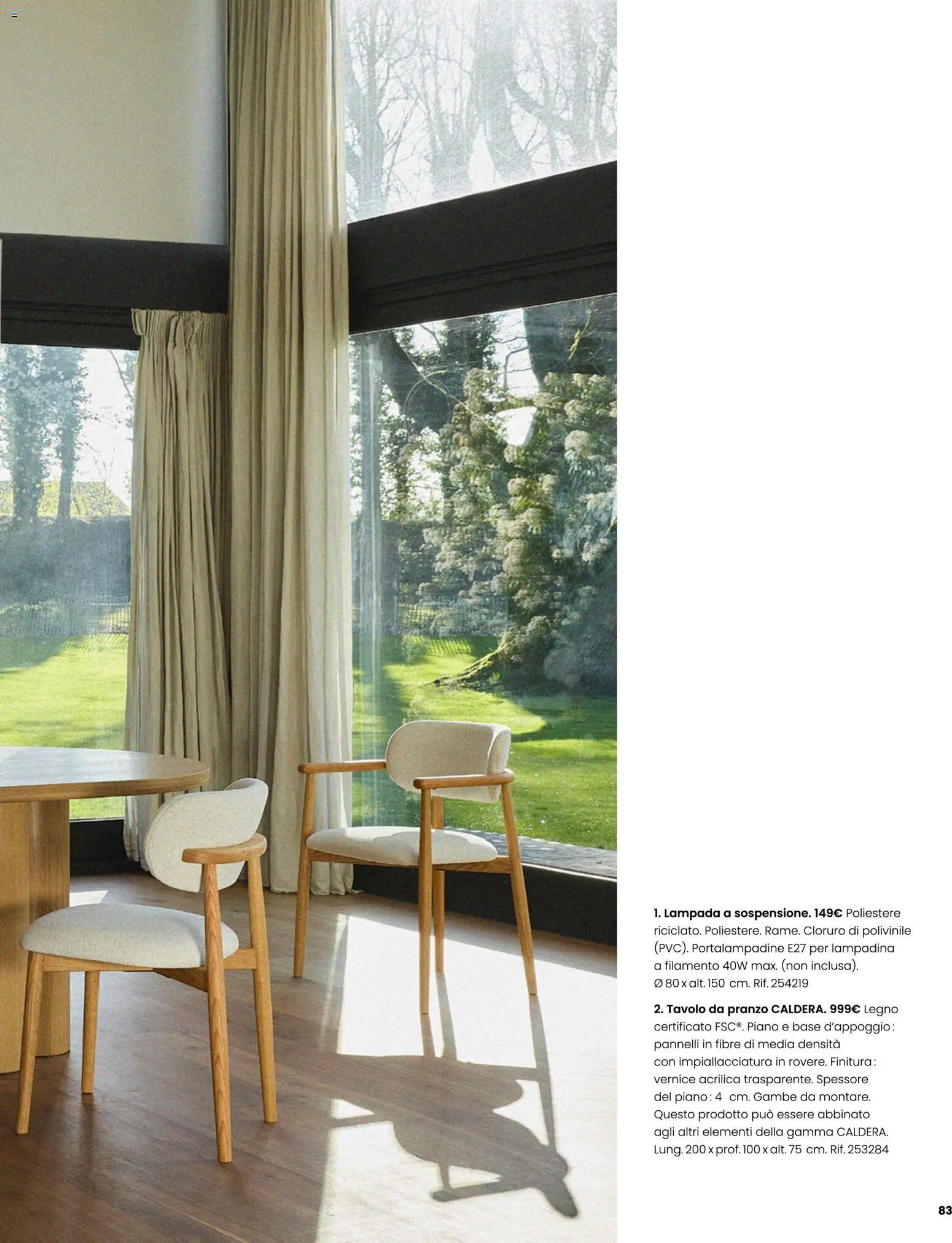 Maisons du Monde volantino Volantino in Italy