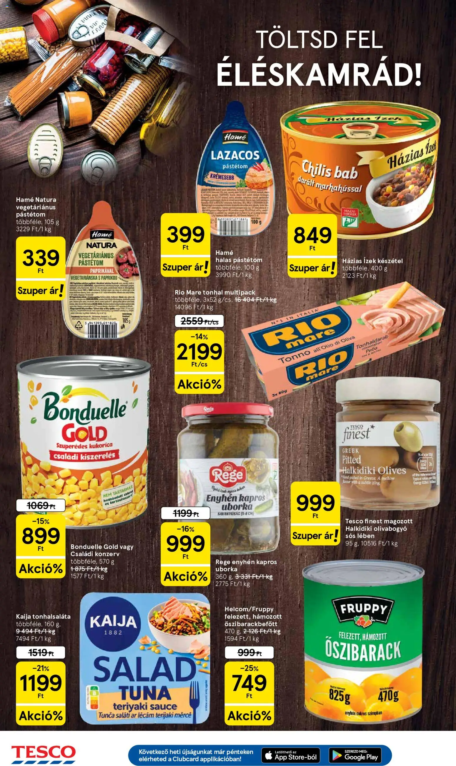 Tesco aktuális akciós újság Akciós újság in Magyarország