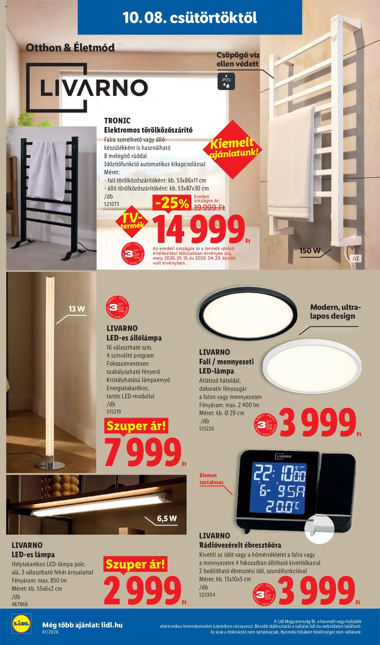 Lidl akciós újság Akciós újság in Magyarország