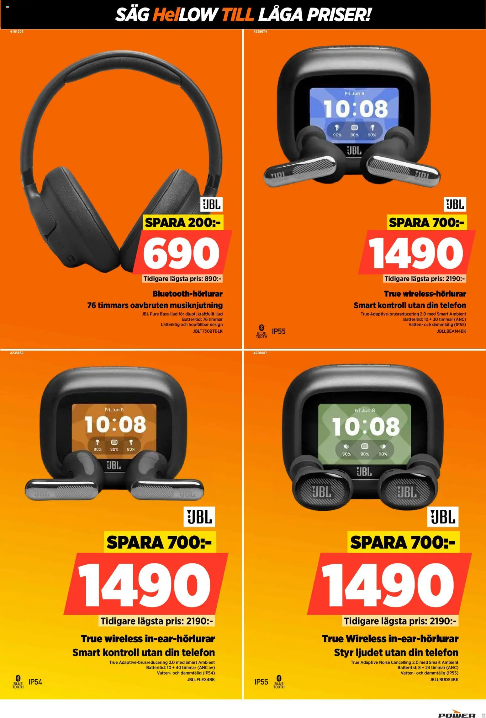 Power erbjudanden Reklamblad in Sverige