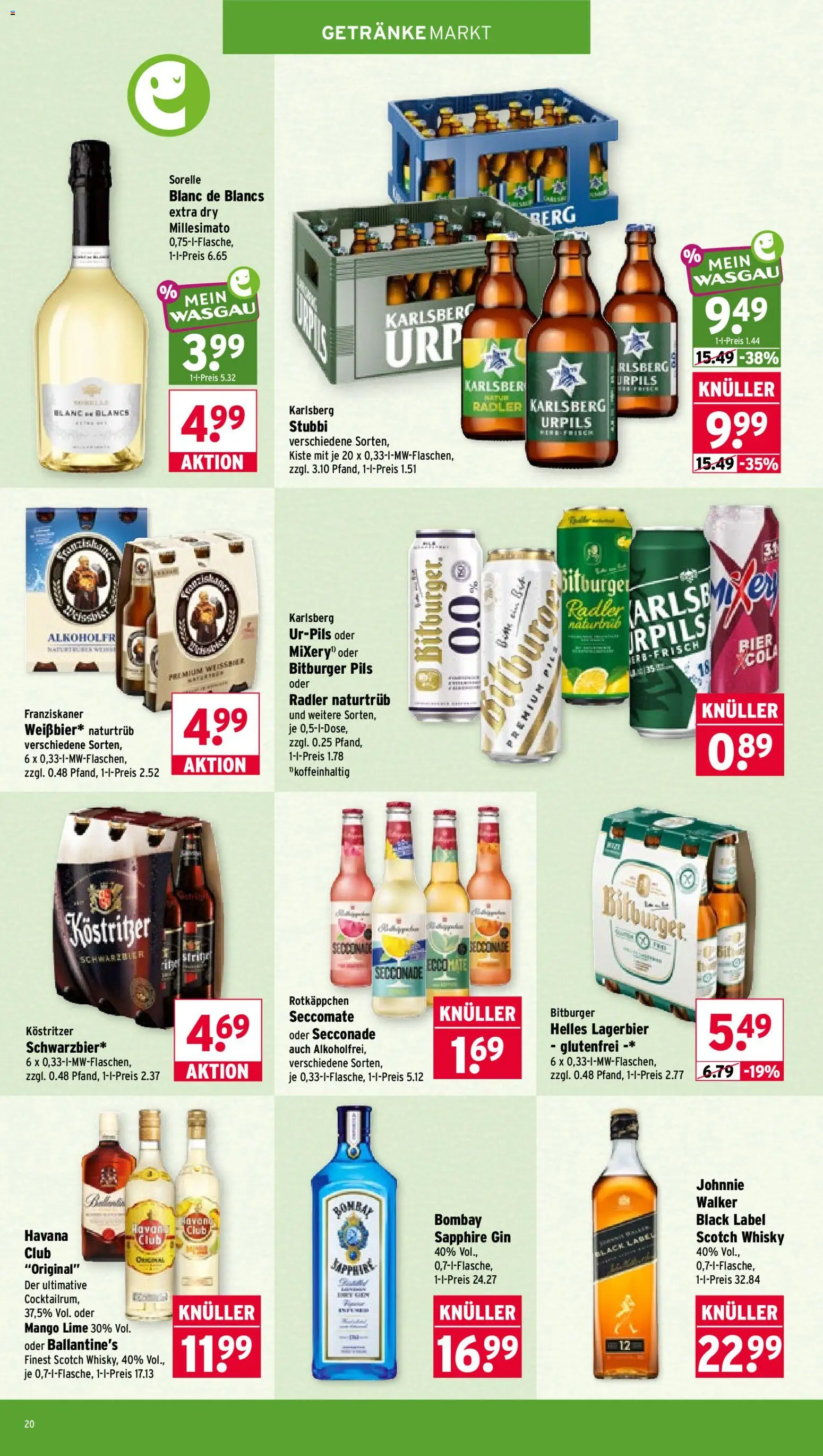Wasgau Prospekt Prospekt in Deutschland