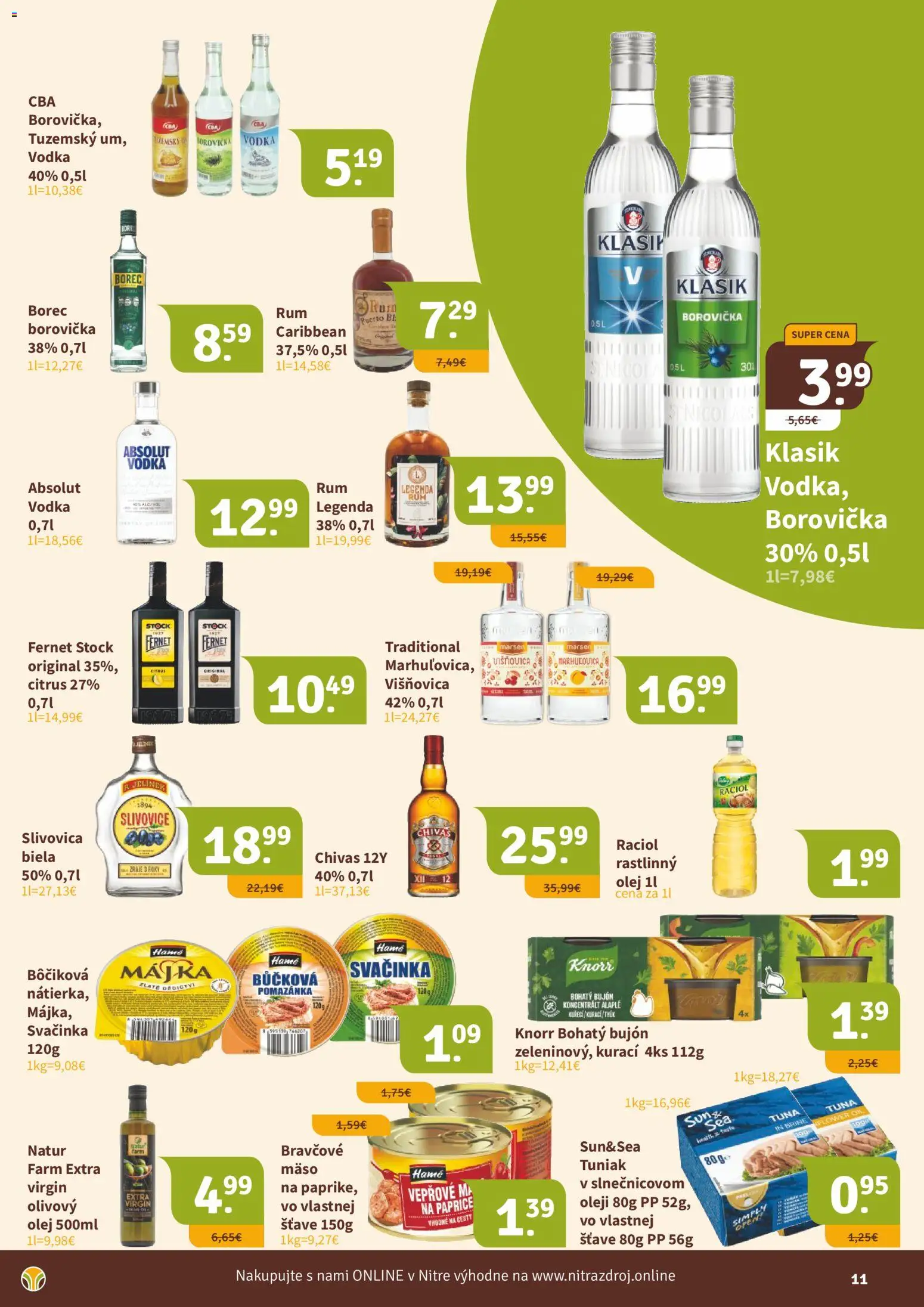Nitrazdroj leták Leták in Slovensko