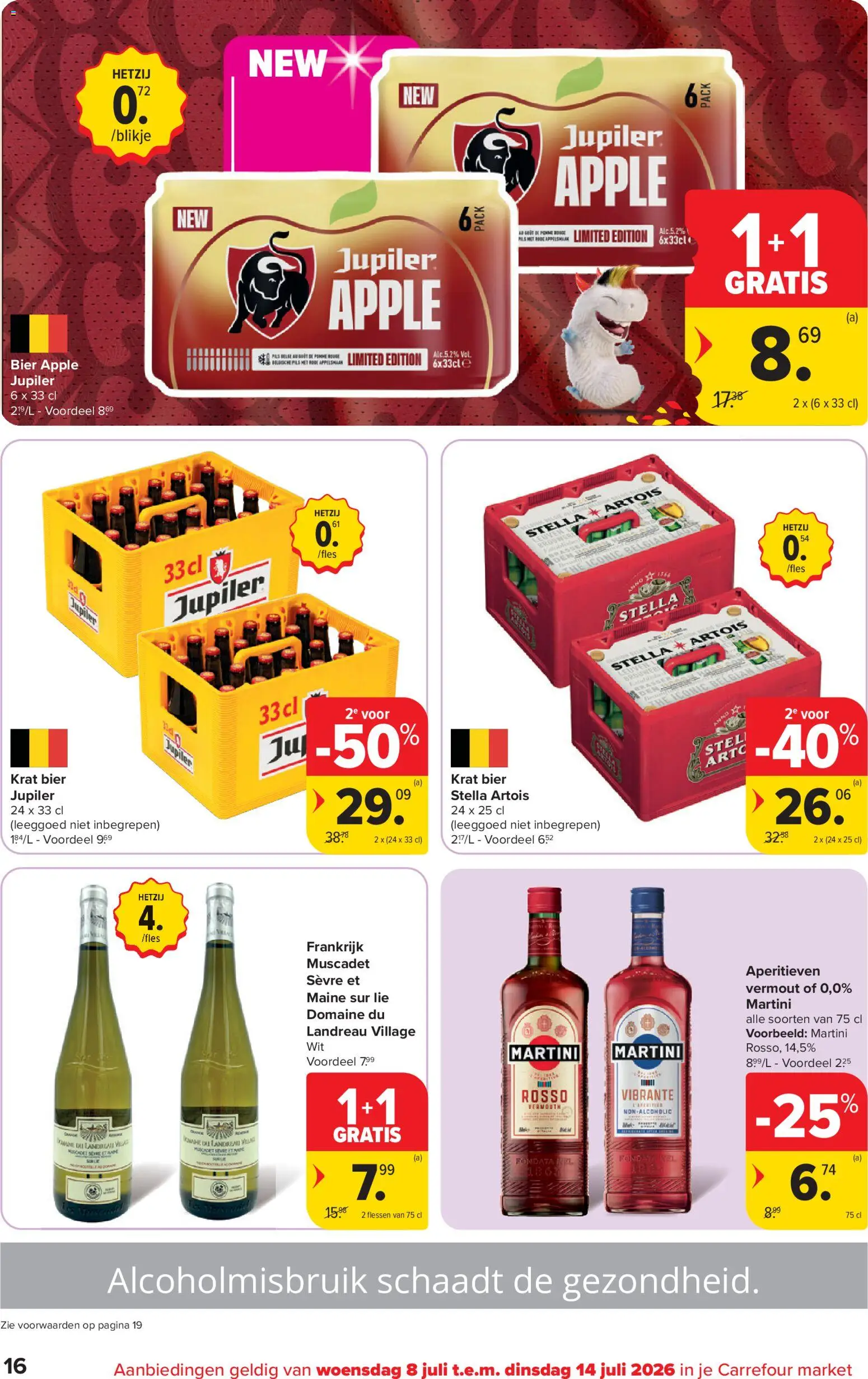 Nieuwe » Carrefour market folder van 08/07/2026 🤩  « is er! Ontdek geweldige aanbiedingen en bespaar. | België