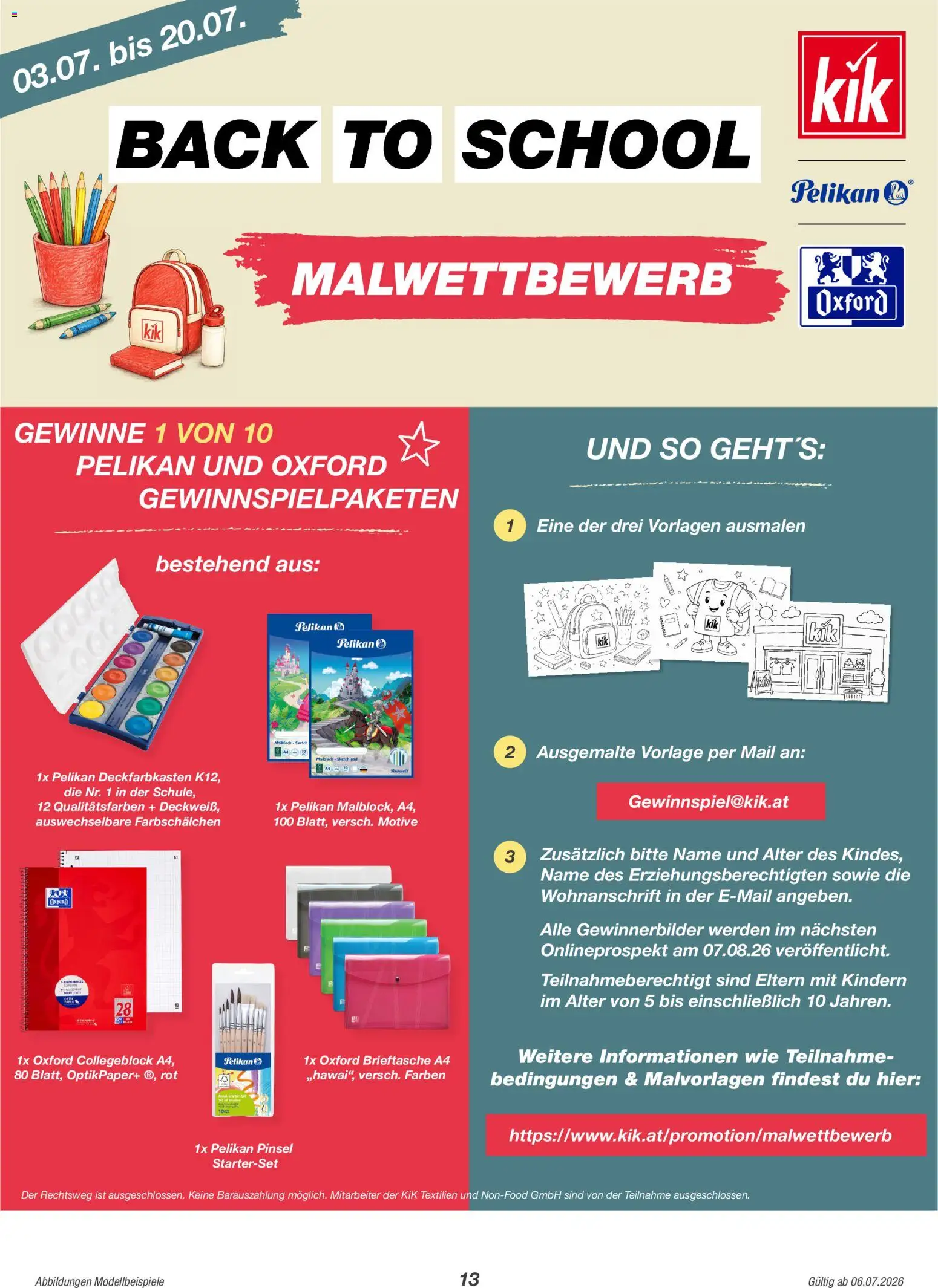 Die besten Angebote | Kik Prospekt aktuell ab 06.07.2026 | - Jetzt stöbern! | Österreich