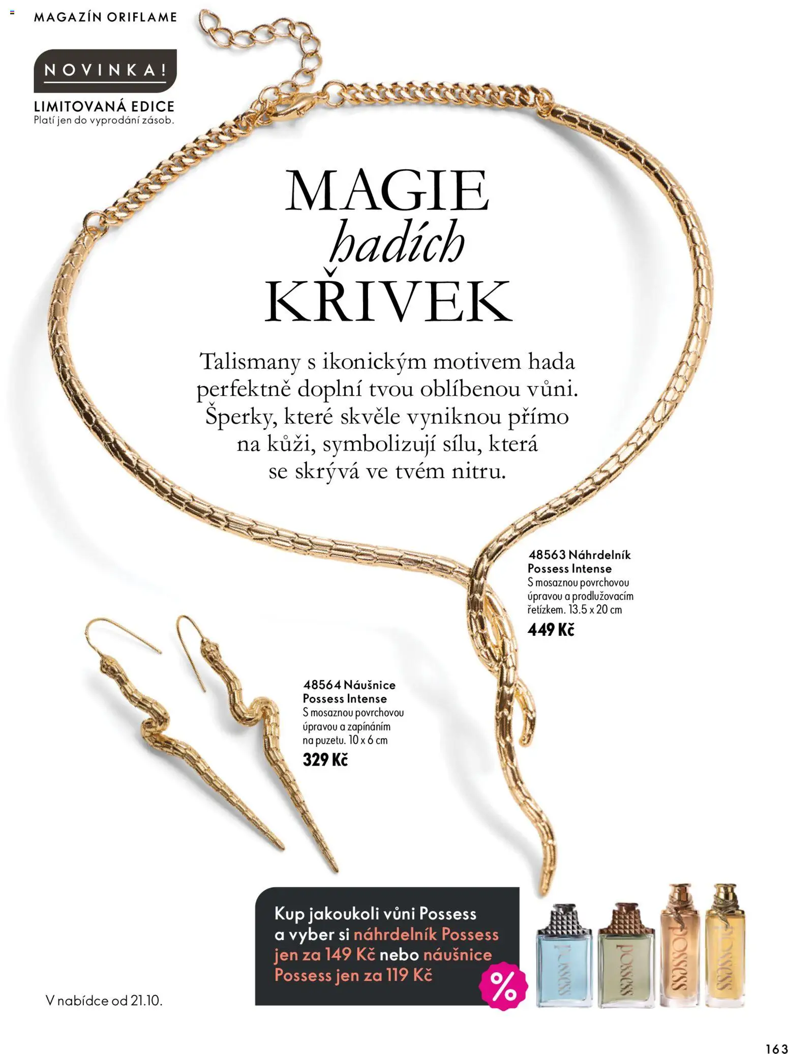 Oriflame katalog Novage+ Proceuticals Leták in Česko