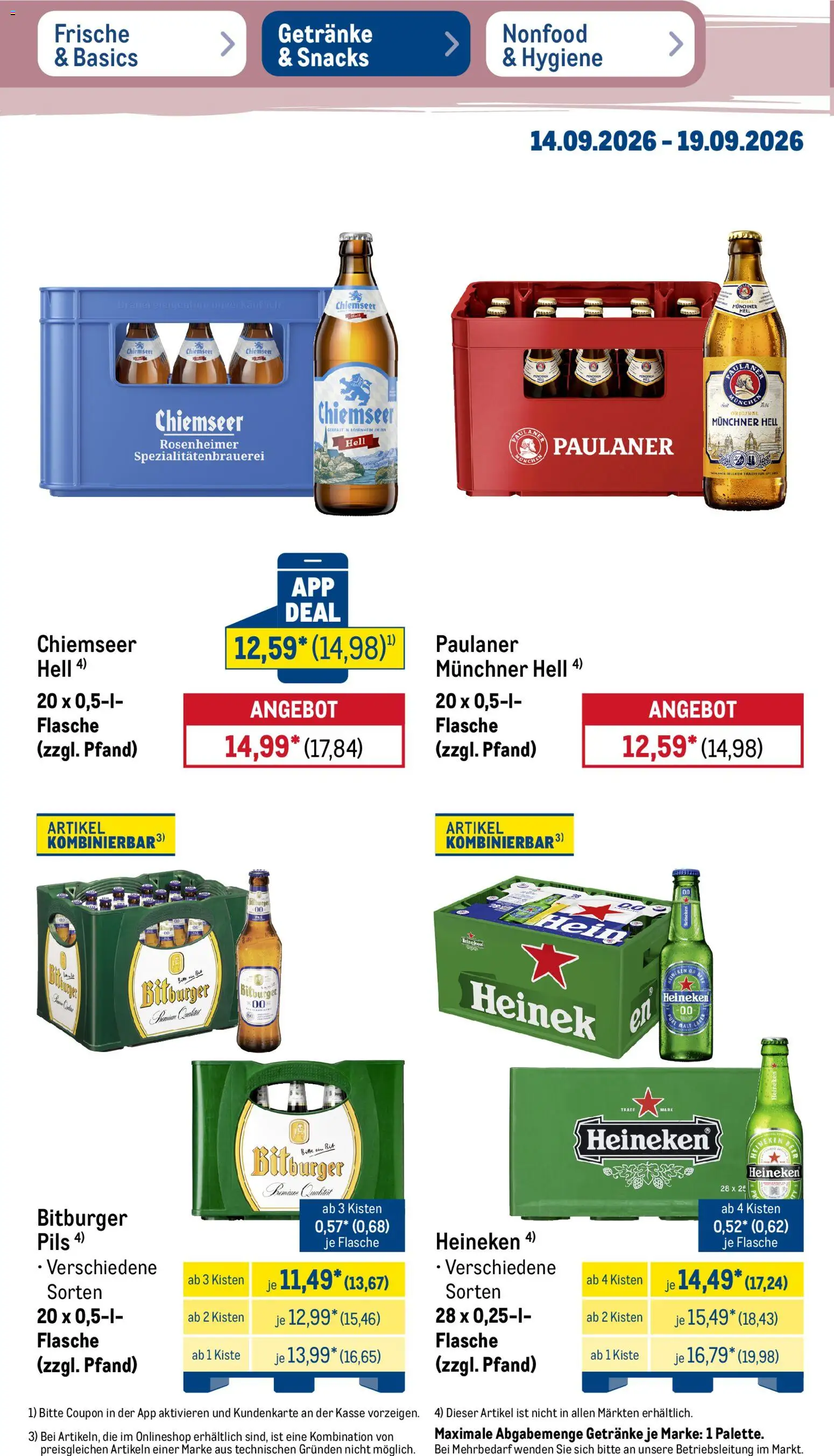 Metro Prospekt Prospekt in Deutschland