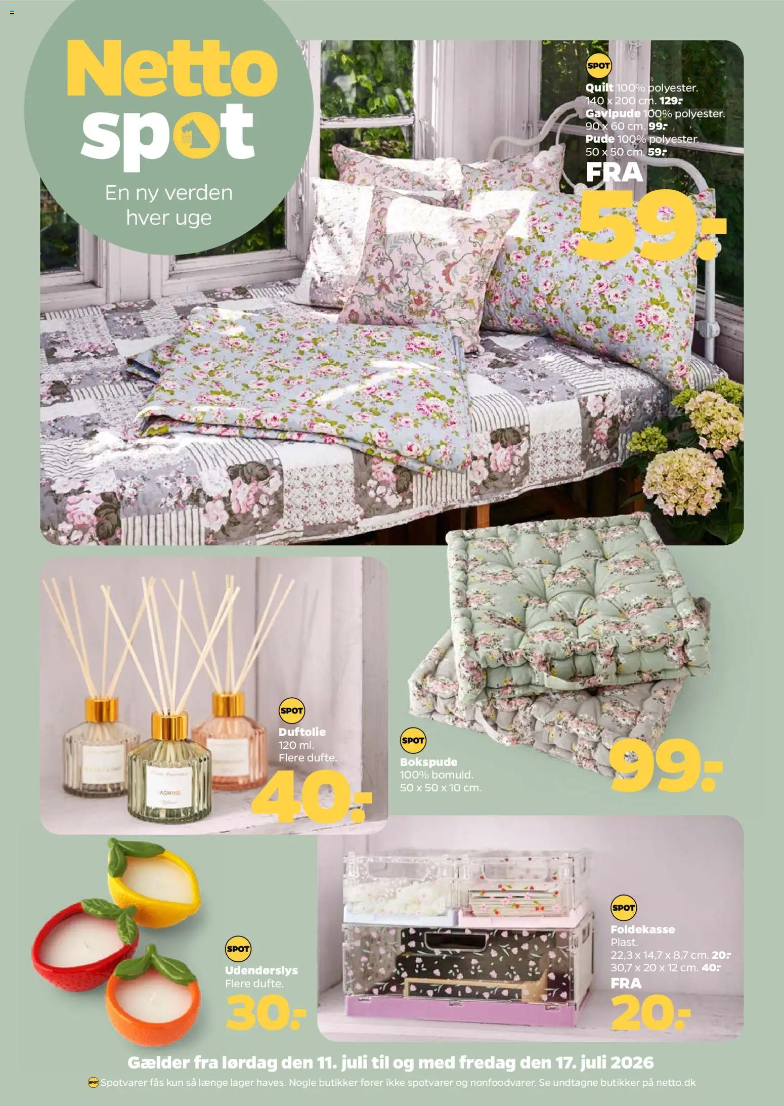 🛍️ Netto - Tilbudsavis uge 29 fra 11/07/2026 » Se eksklusive tilbud og spar penge i dag! 💰 | Danmark