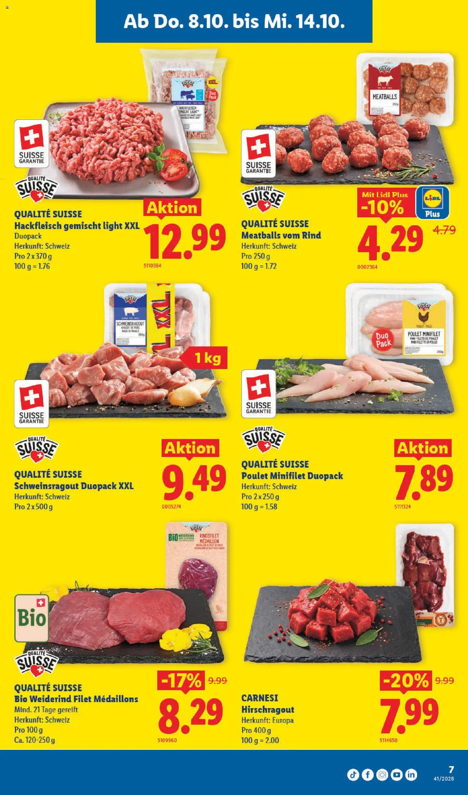 Lidl aktionen Prospekt in Schweiz