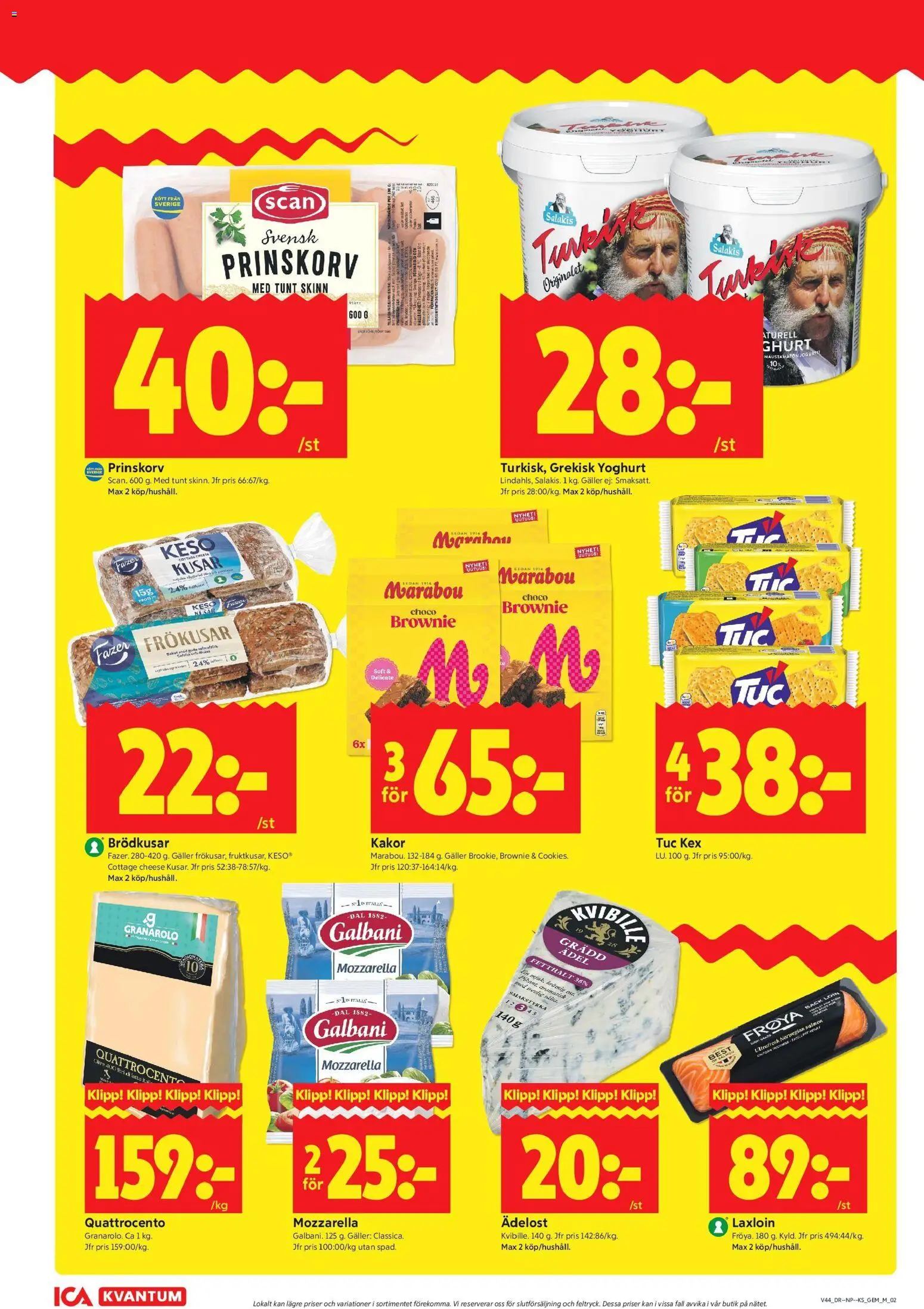 ICA Kvantum erbjudanden Reklamblad in Sverige