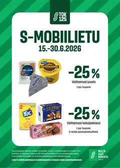 S-market S-market tarjoukset - S-mobiilietu