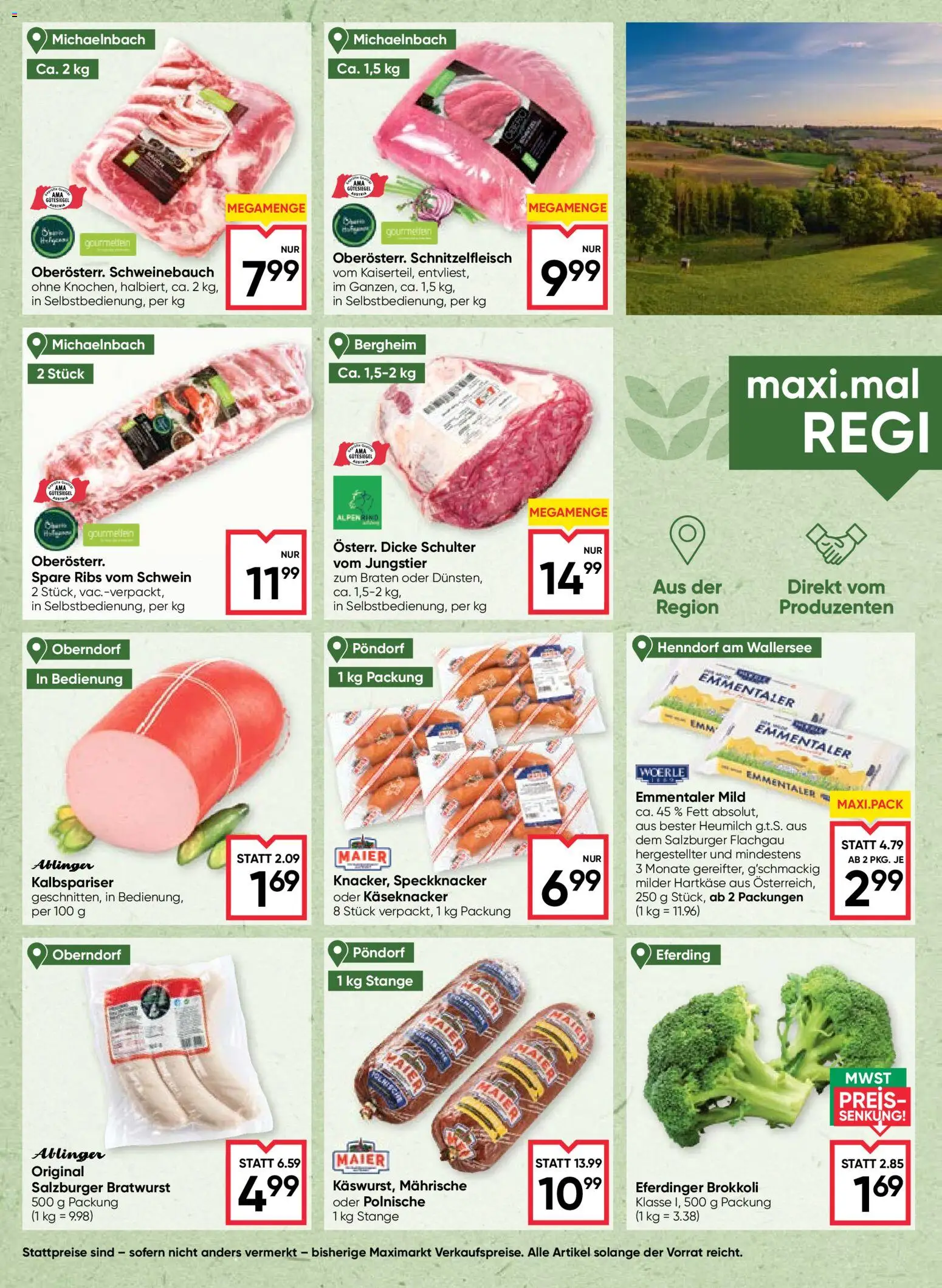 Die besten Angebote | Maximarkt Flugblatt ab 09.07.2026 | - Jetzt stöbern! | Österreich