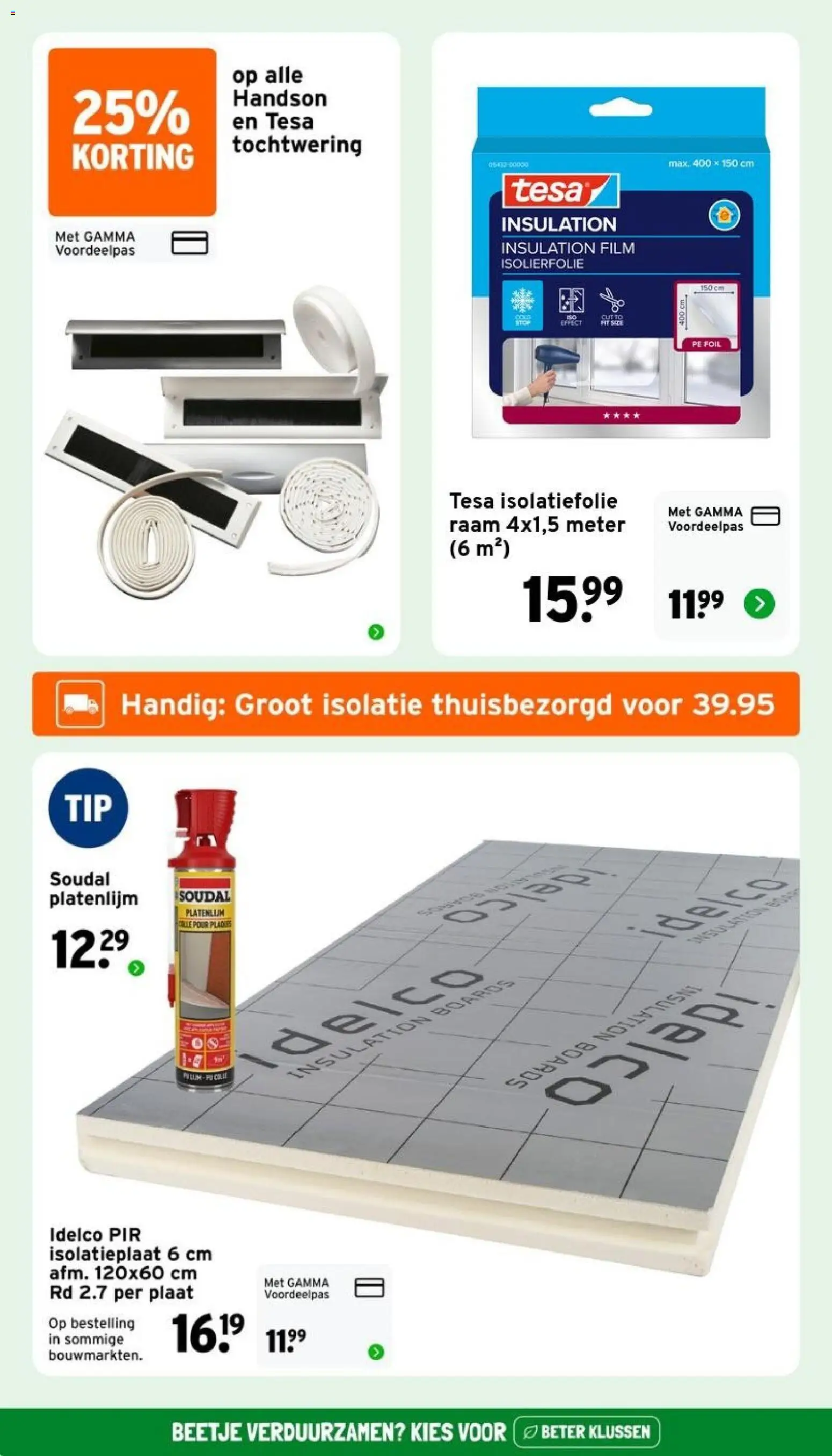 GAMMA folder Folder in Nederland