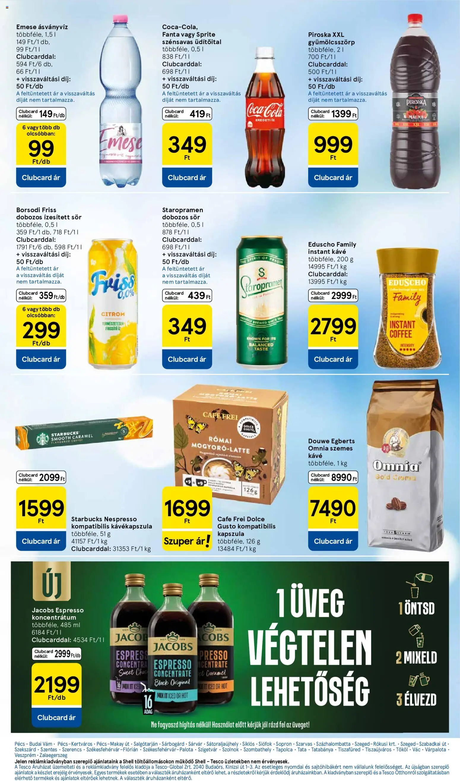 Tesco aktuális akciós újság - 2026.07.09.-tól/től⏳ | Magyarország