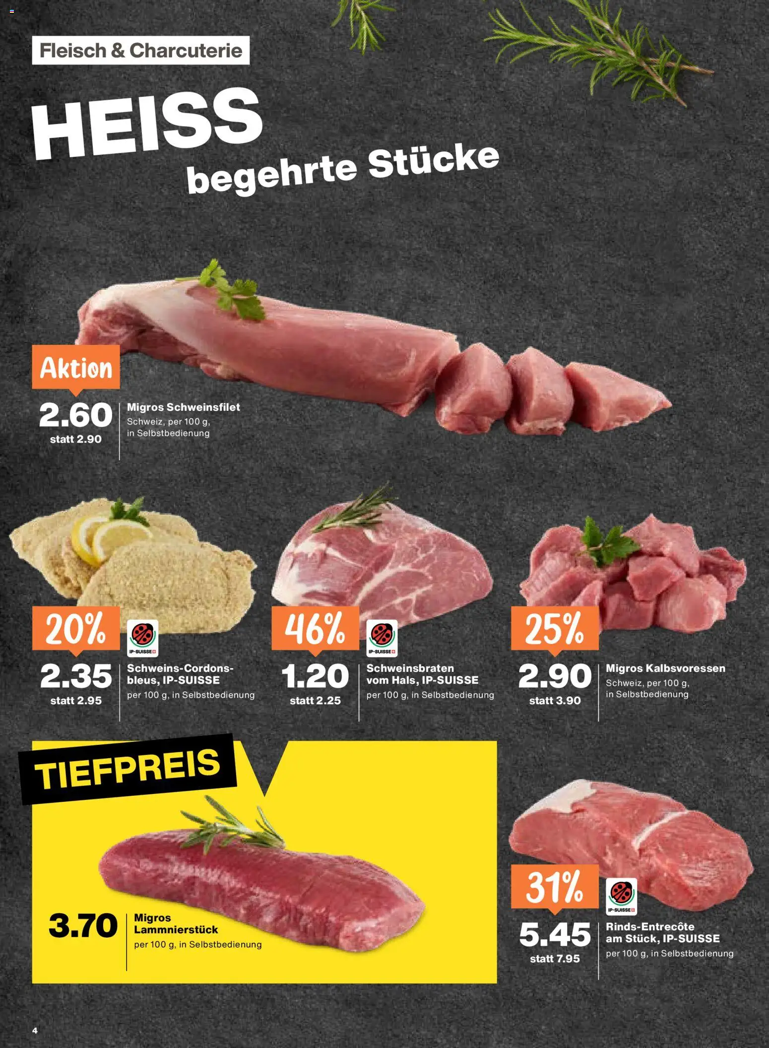 Migros aktionen Prospekt in Schweiz